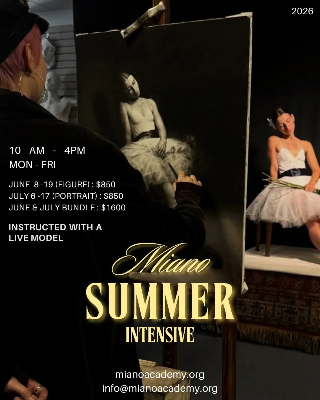 Take the next step and train with us this Summer ☀️🌴

For some, this workshop will be a powerful standalone experience.
For others, it may be the beginning of a much deeper path.

Either way, you&rsquo;ll leave seeing differently.

visit mianoacadem