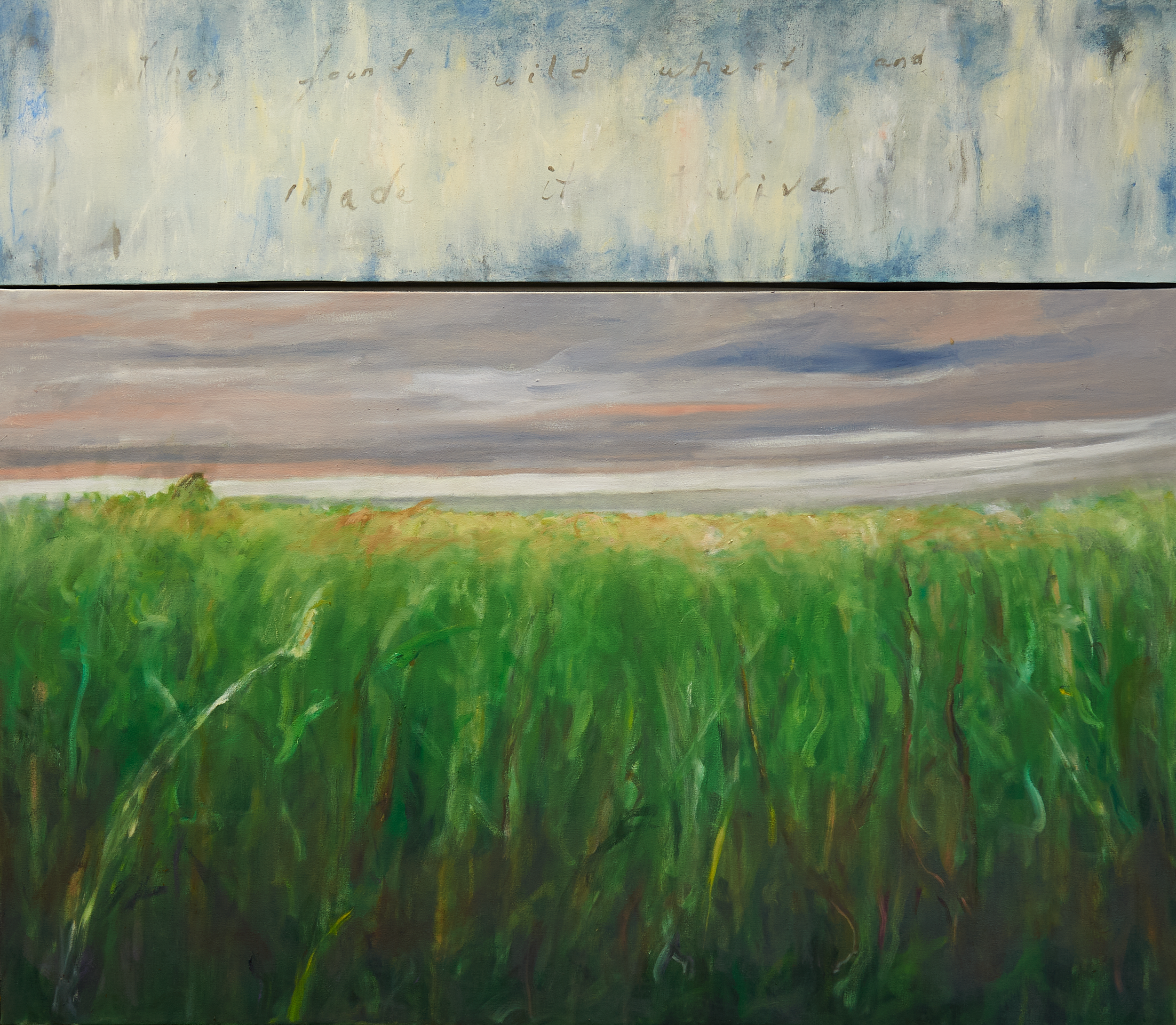 They Found Wild Wheat, 42 x 48