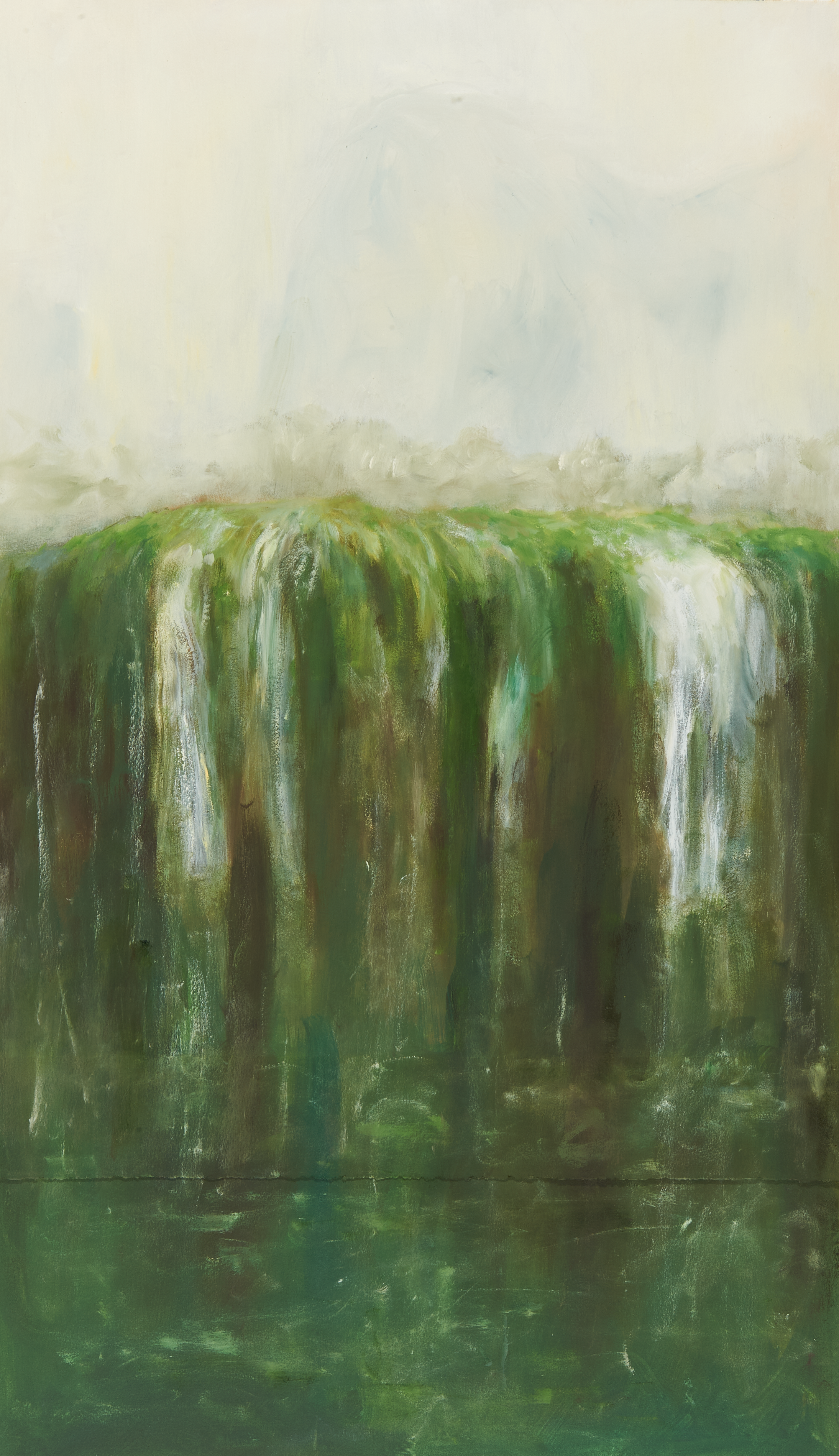 Waterfalls, 37 3/4 x 22 1/4