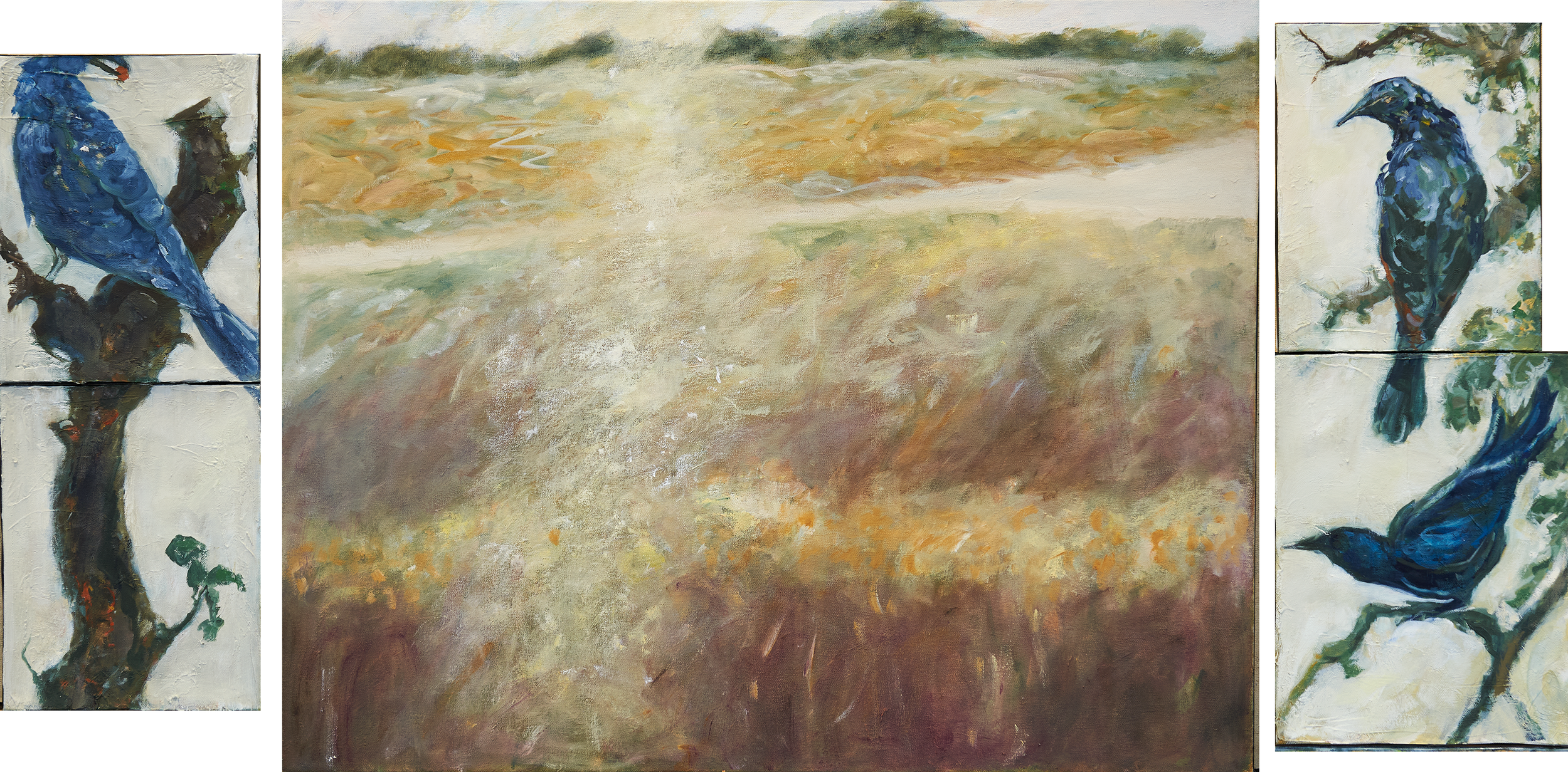 The View from Ismitta's Window, Five parts, 27 x 47