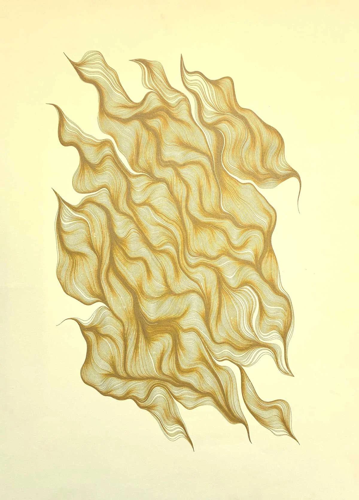 Form - Abstraction in Gold
