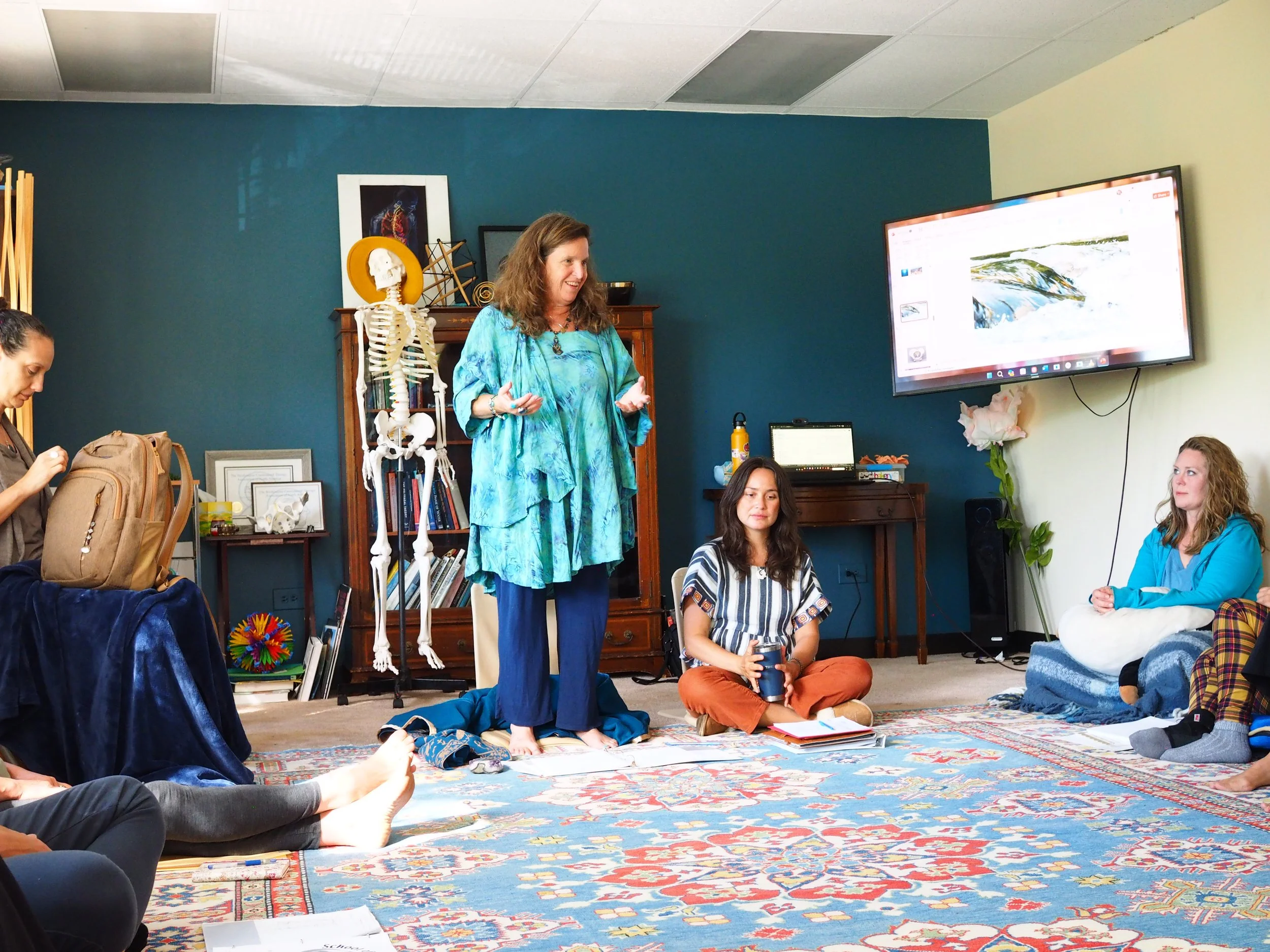 looking forward to the upcoming craniosacral biodynamics module 1! / Margaret Rosenau