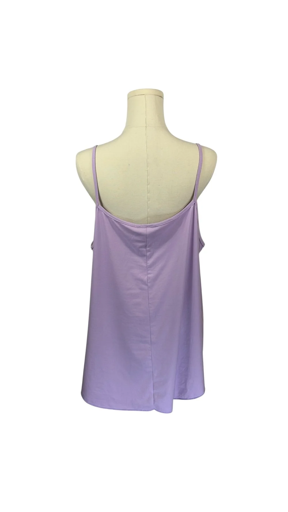 Shein Lilac Light Purple Soft Camisole Tank Top (Size 2X