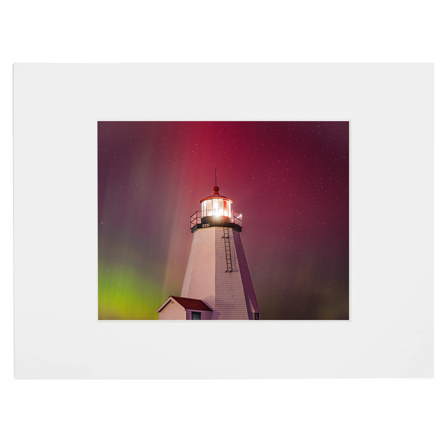 Aurora Light Matted Print
