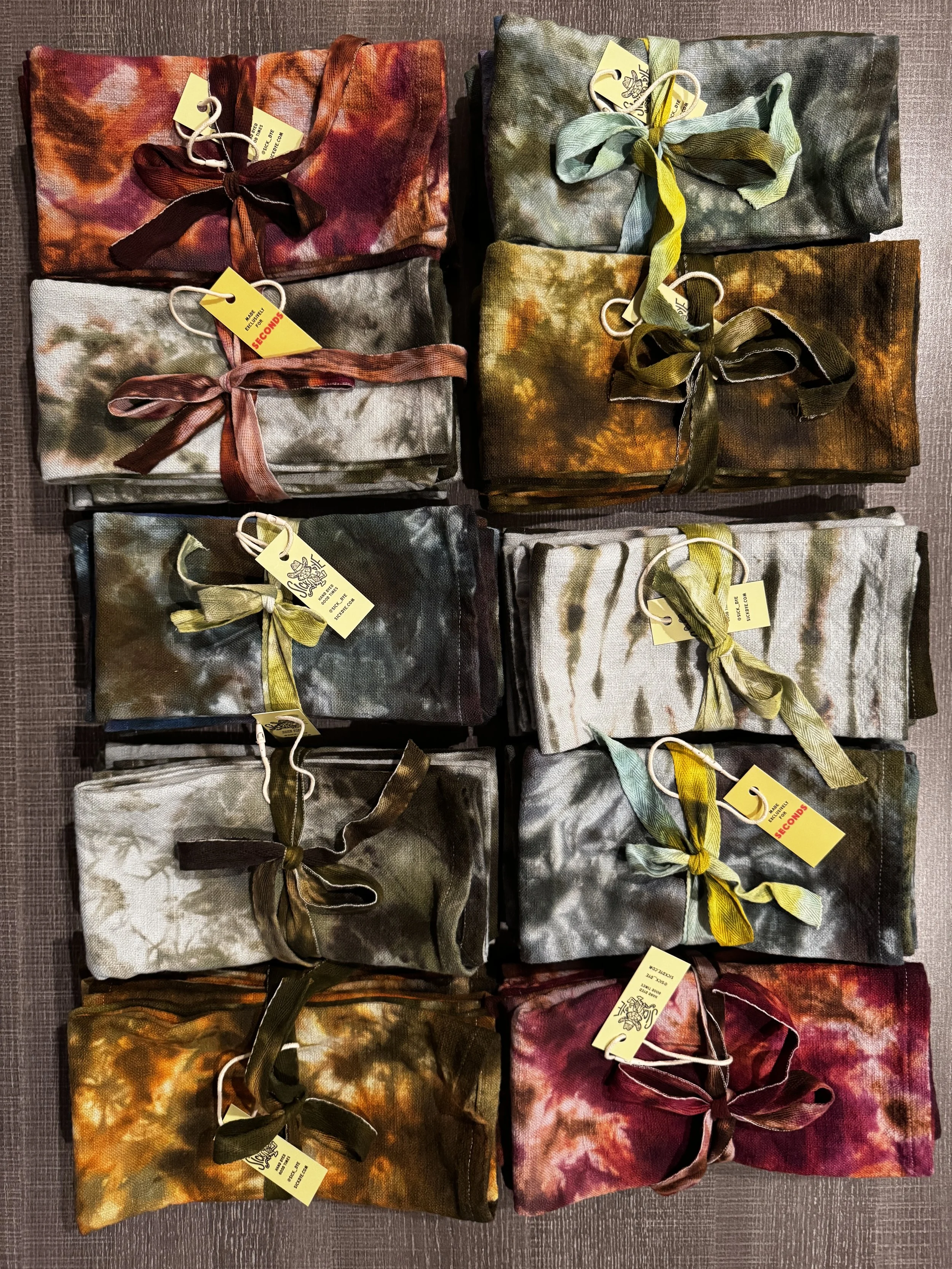 Sick Dye Napkins