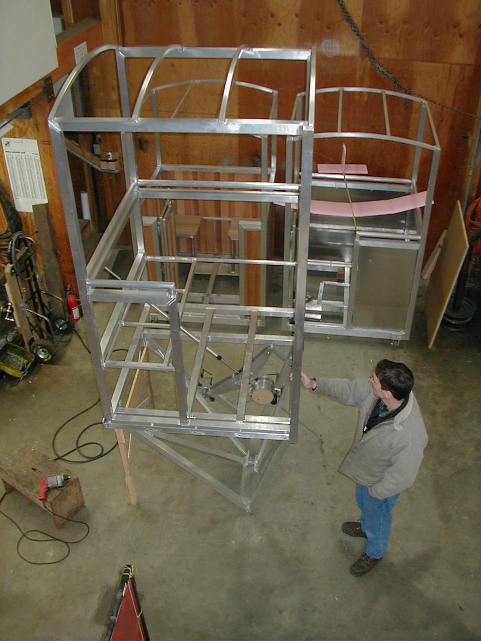 High Bank Elevators custom cable lift fabrication Poulsbo WA