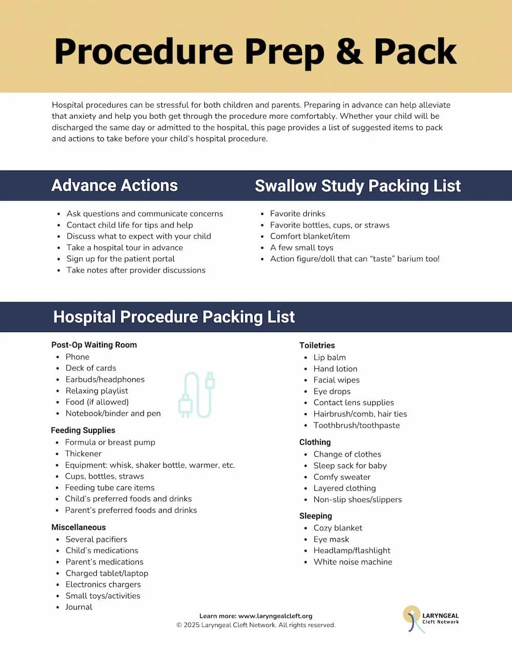 Procedure Prep & Pack PDF