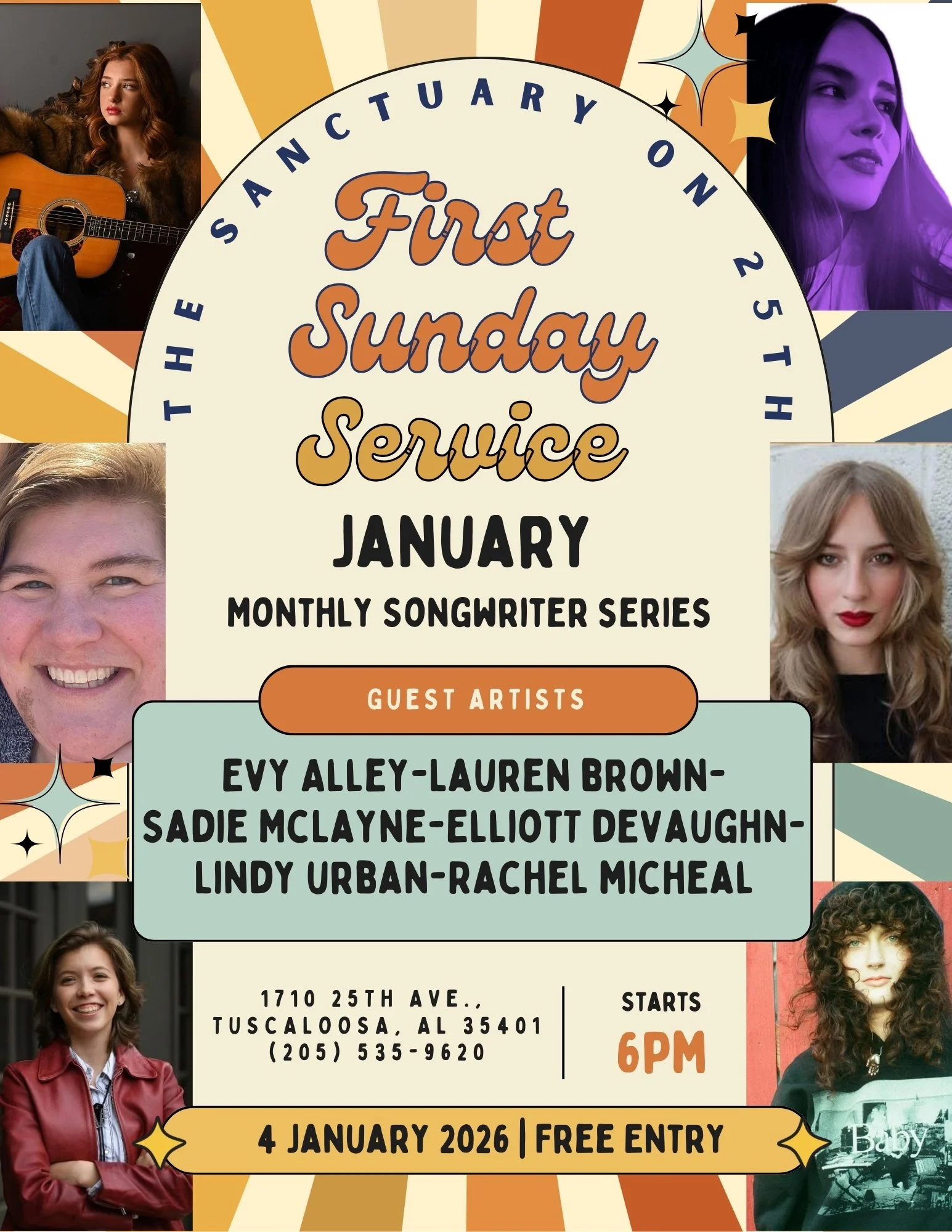 First Sunday Service - Songwriters Series 