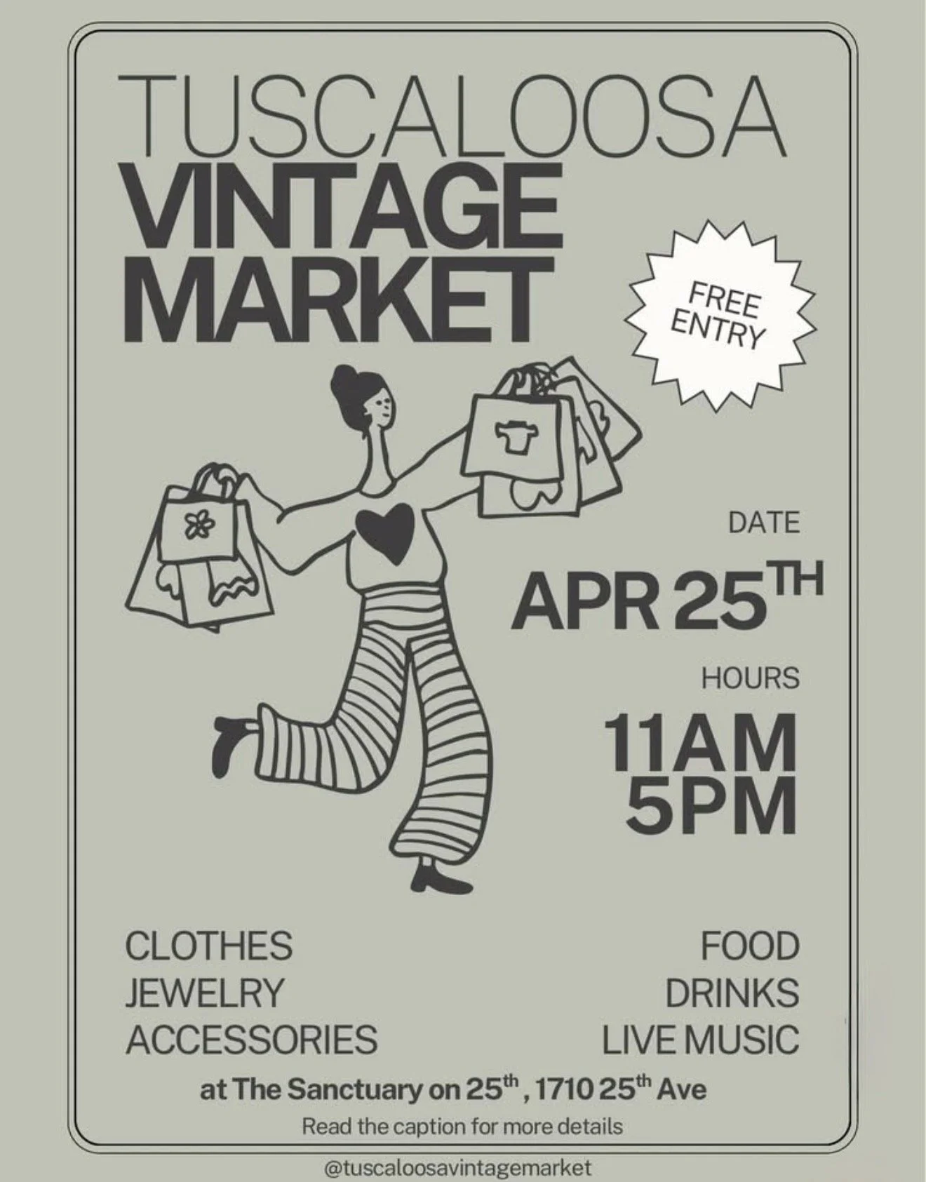 Vintage Market Pop Up w/ Live Music