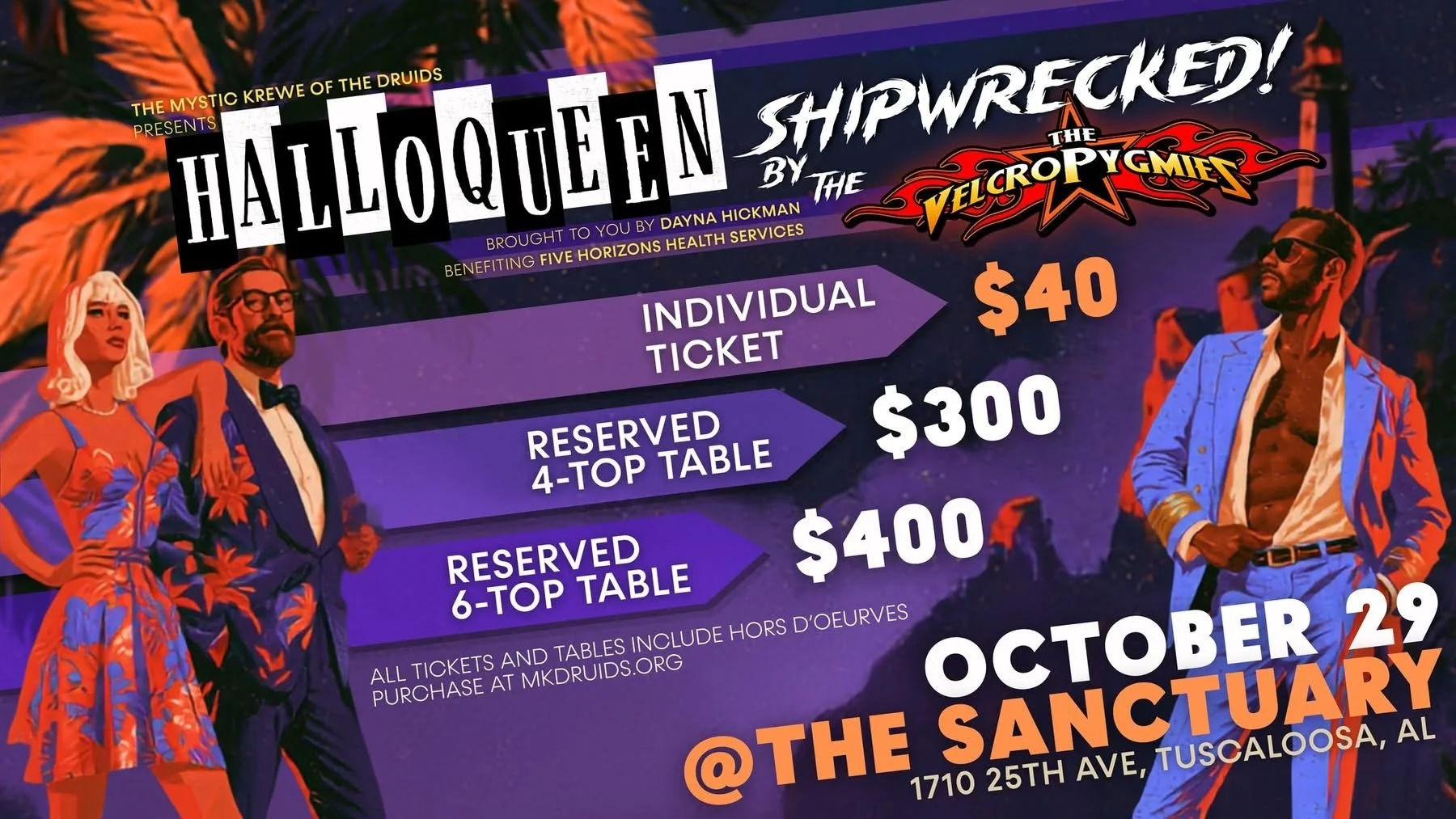 Halloqueen Shipwrecked! by the Velcro Pygmies