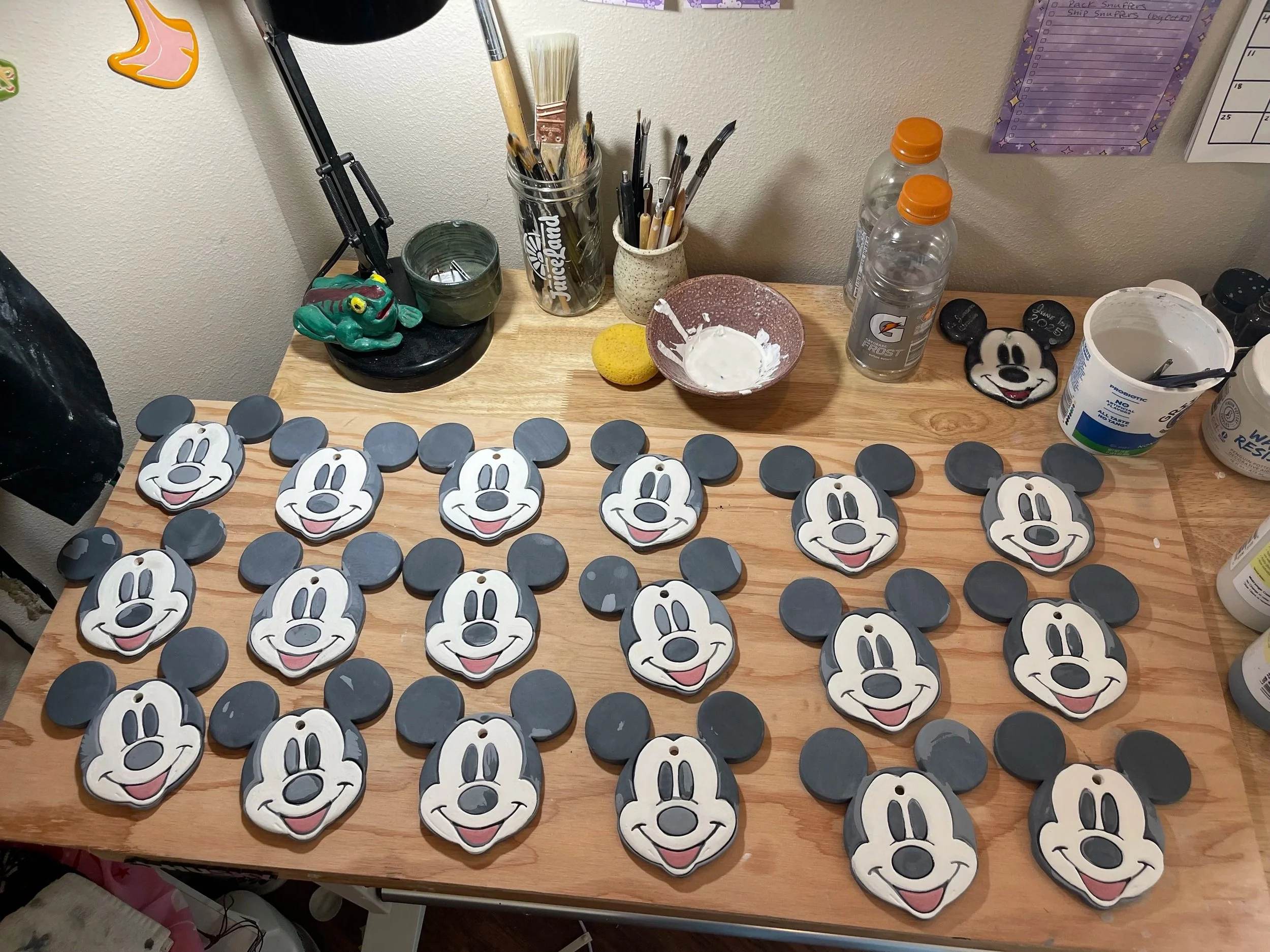 Custom Mickey Mouse Ornaments