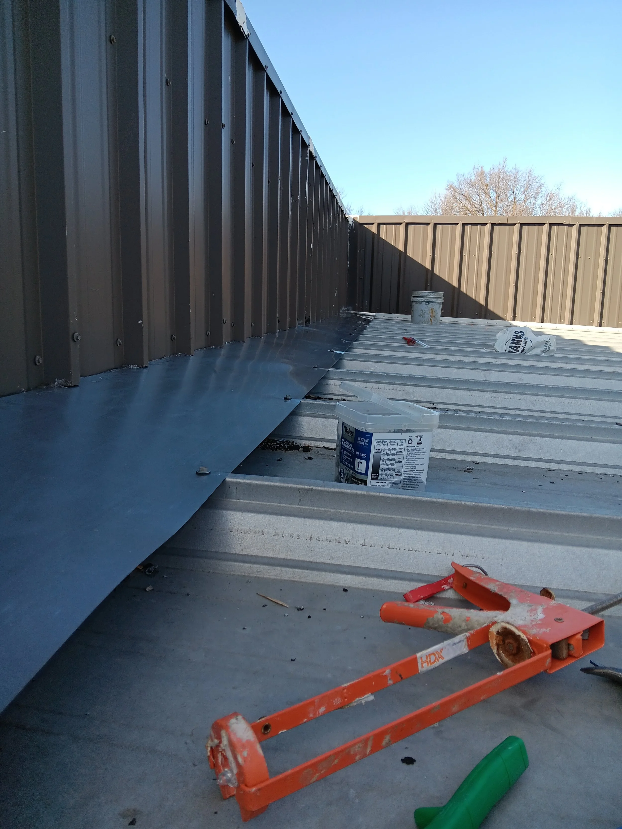 Metal Roof Leak Repair