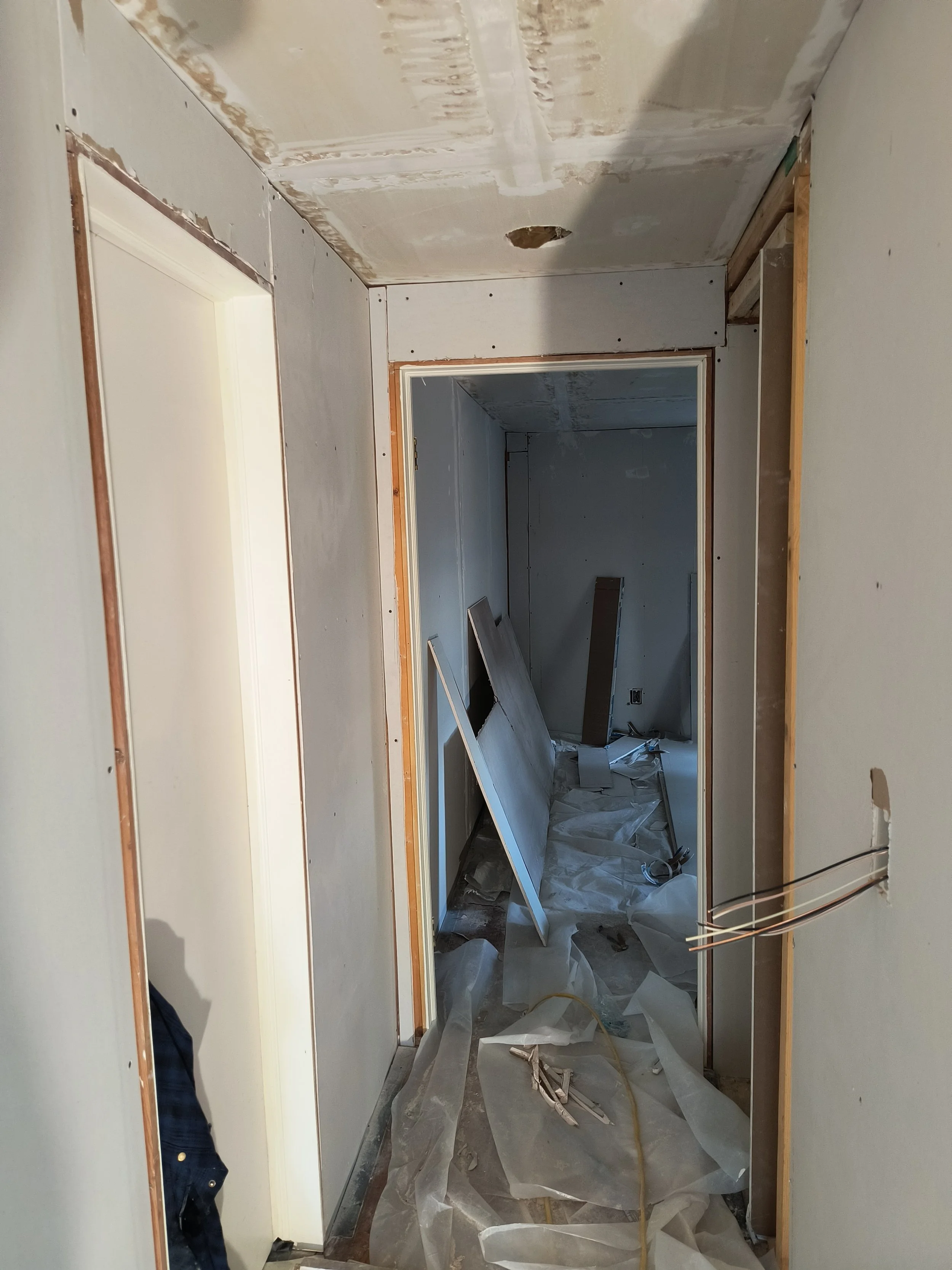 Remodel / Drywall Prep for Hallway