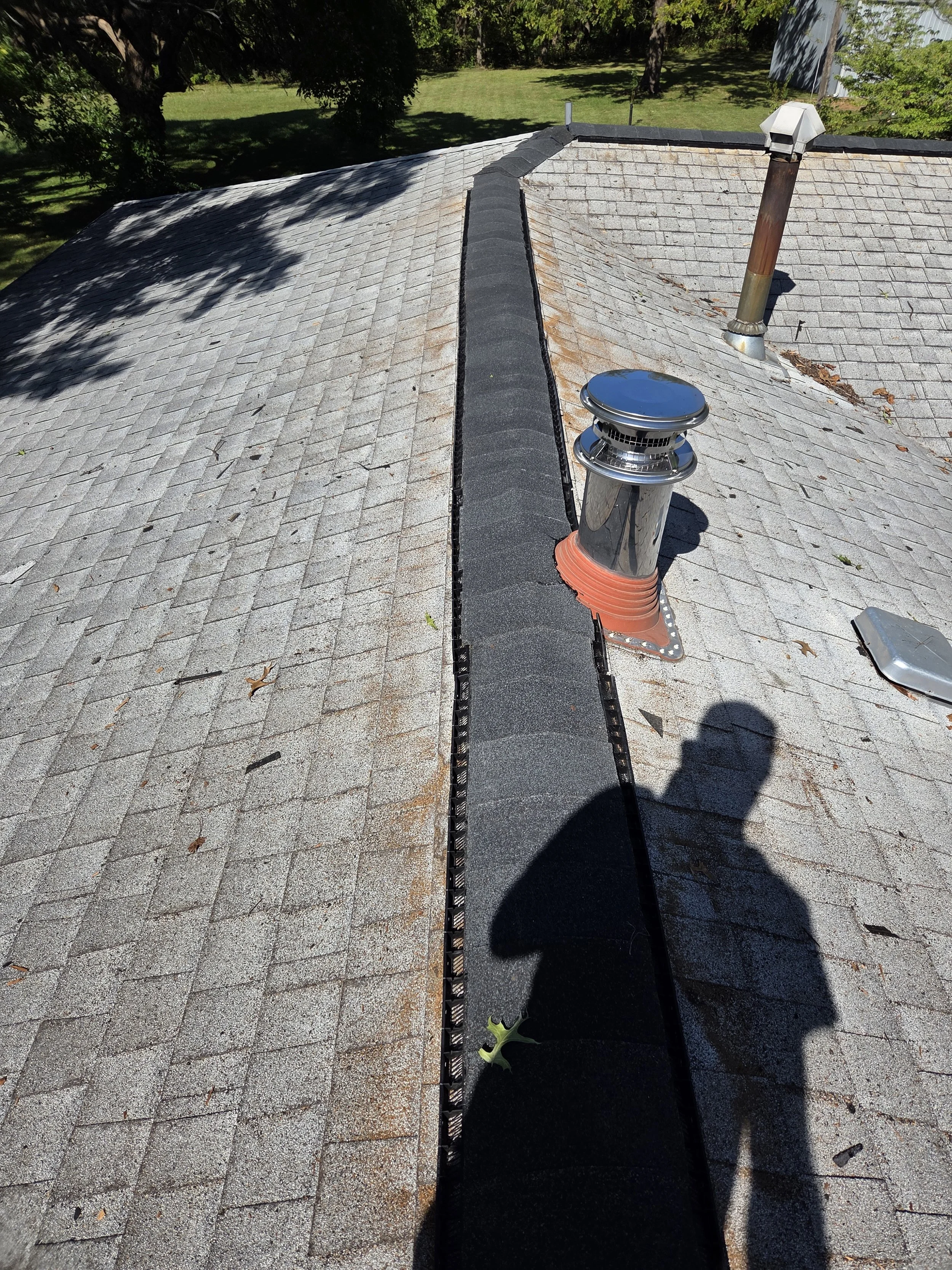 Vented Ridge-cap Install