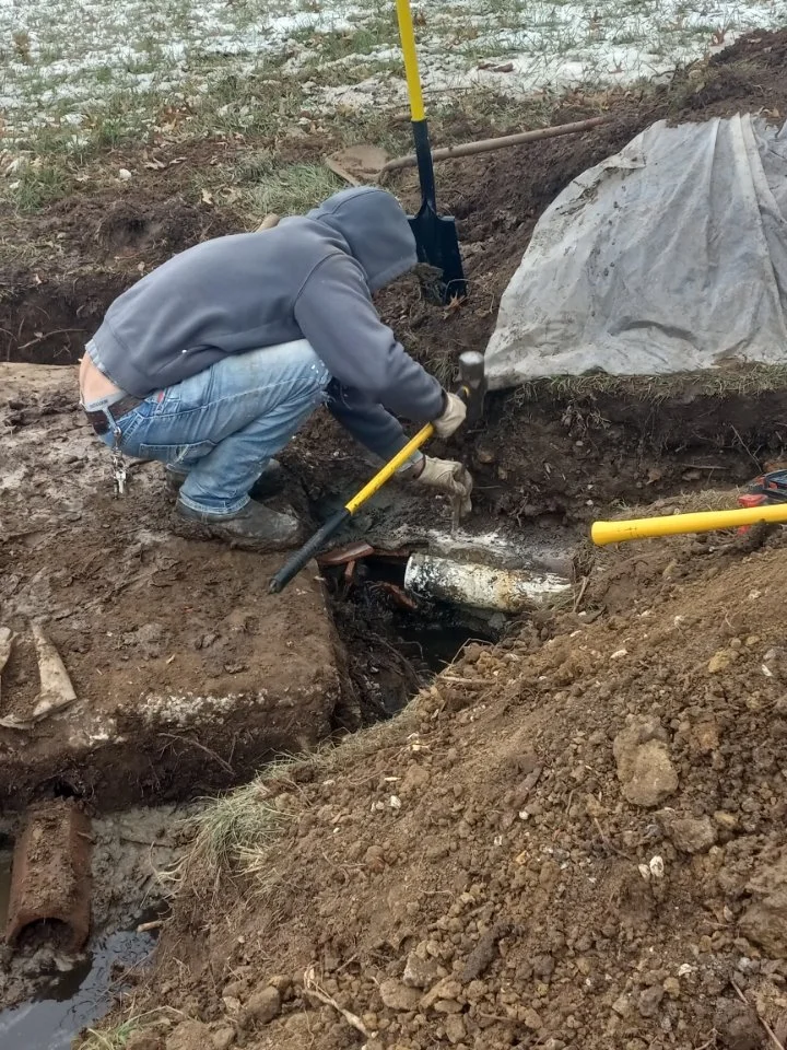 Old Septic Tank Repair