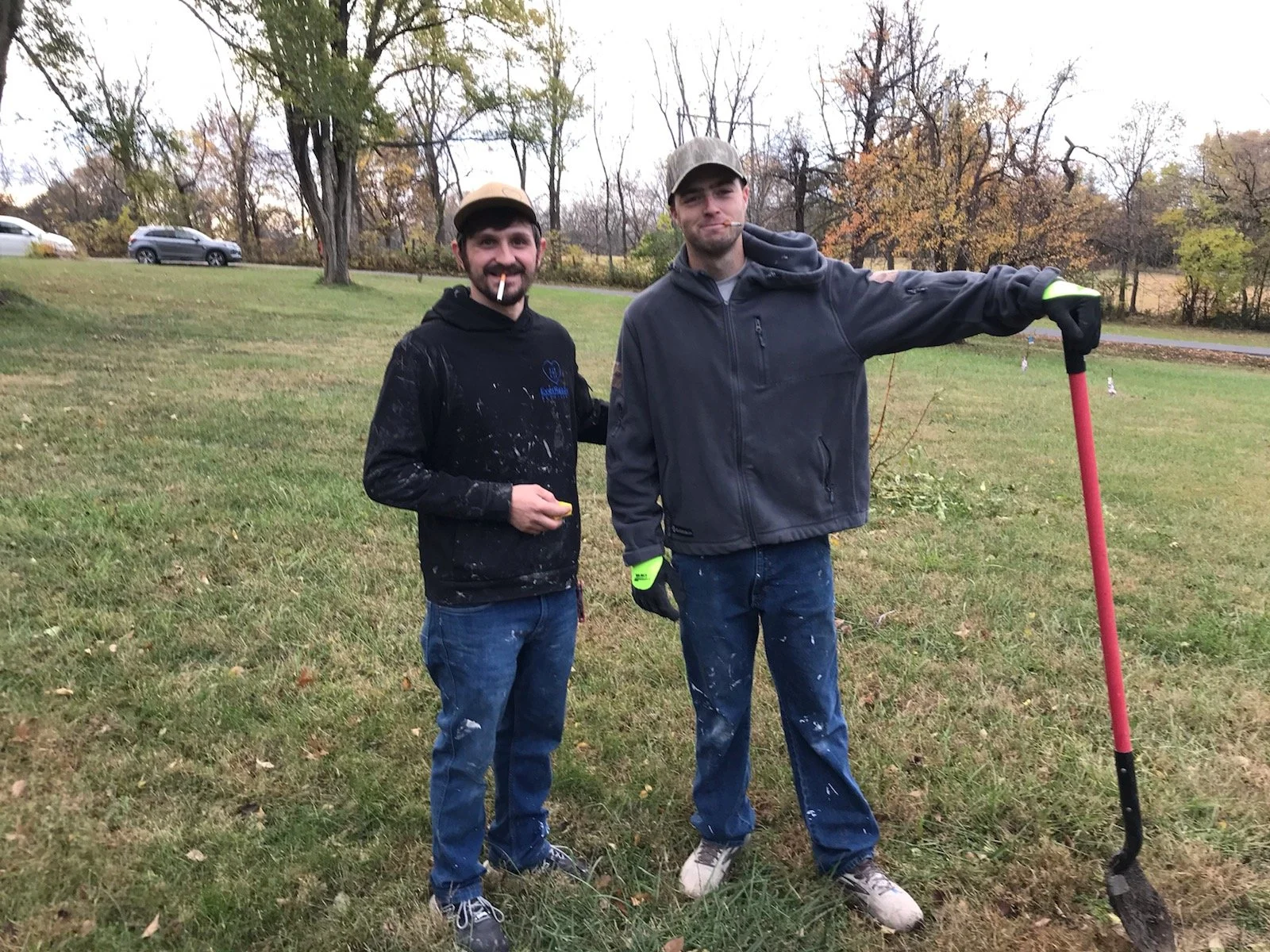 Team Members (Zach -Left , Devon -Right)
