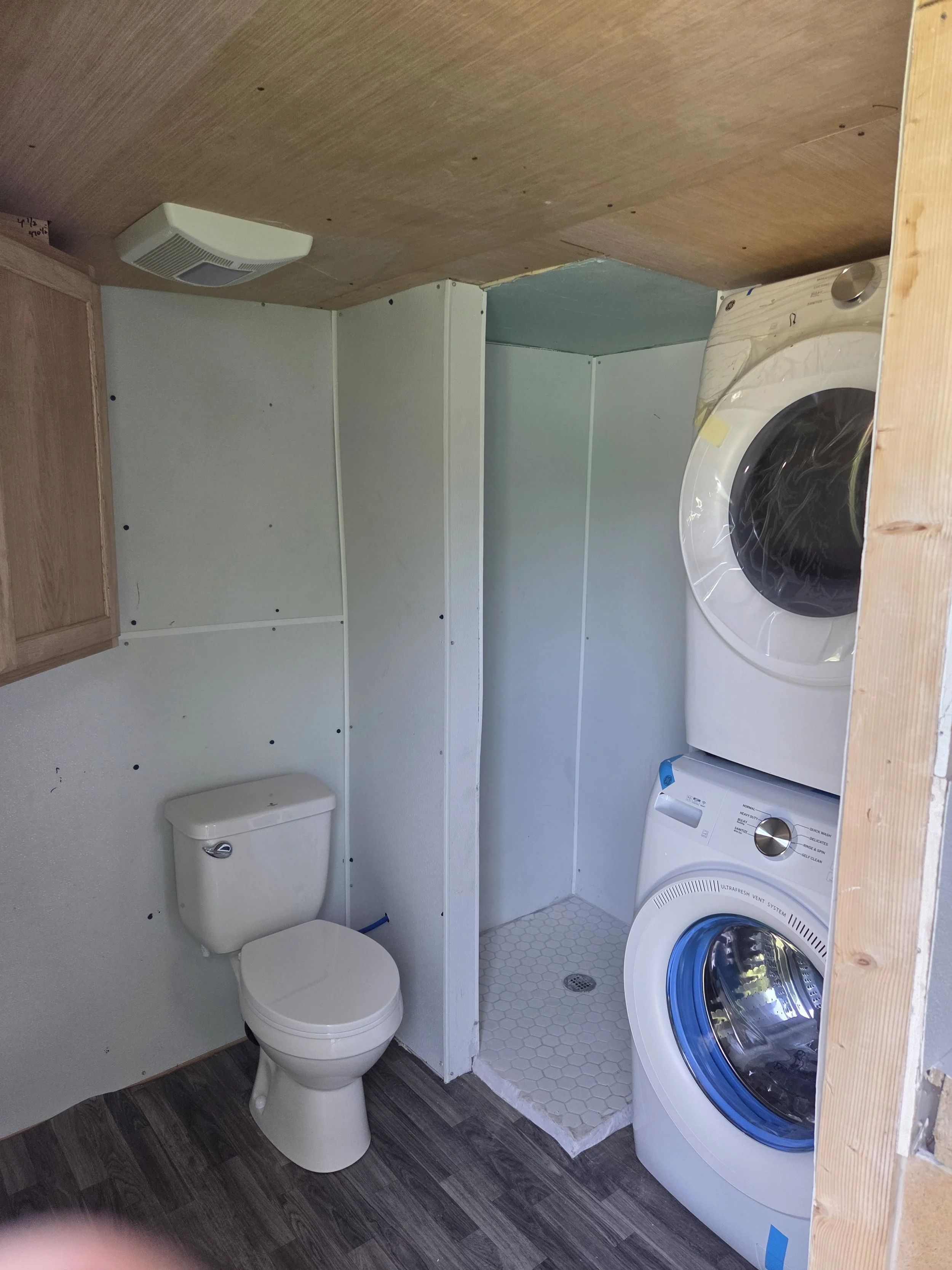 Custom Tiny Home Interior Bathroom