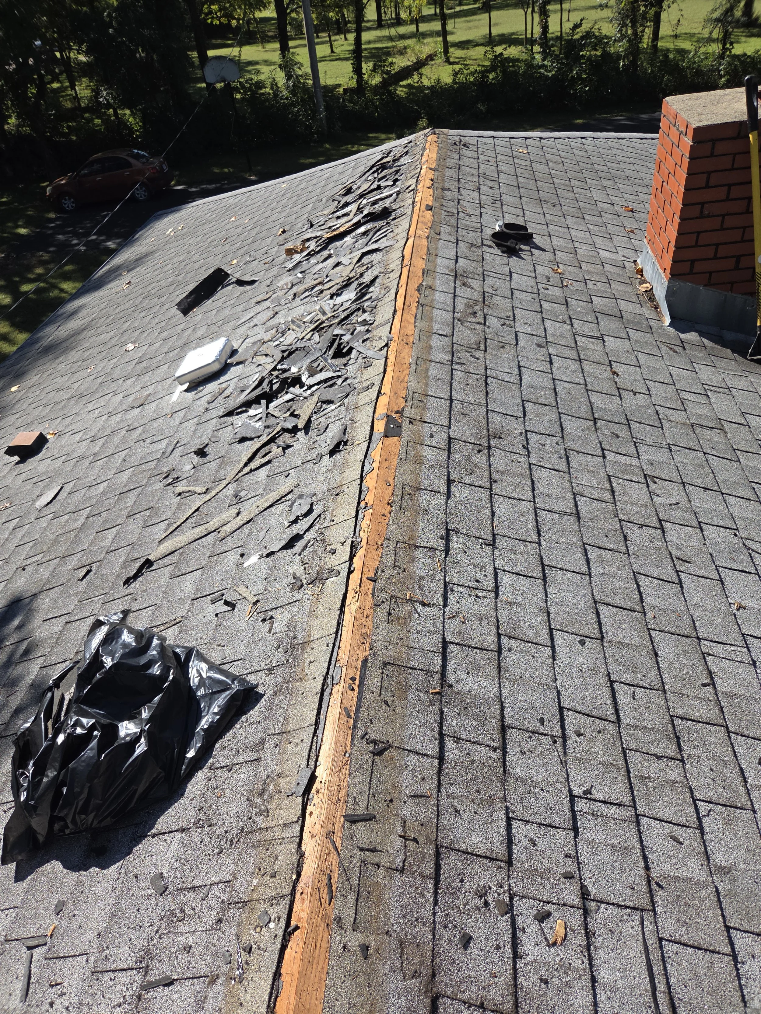 Vented Ridge-cap Install