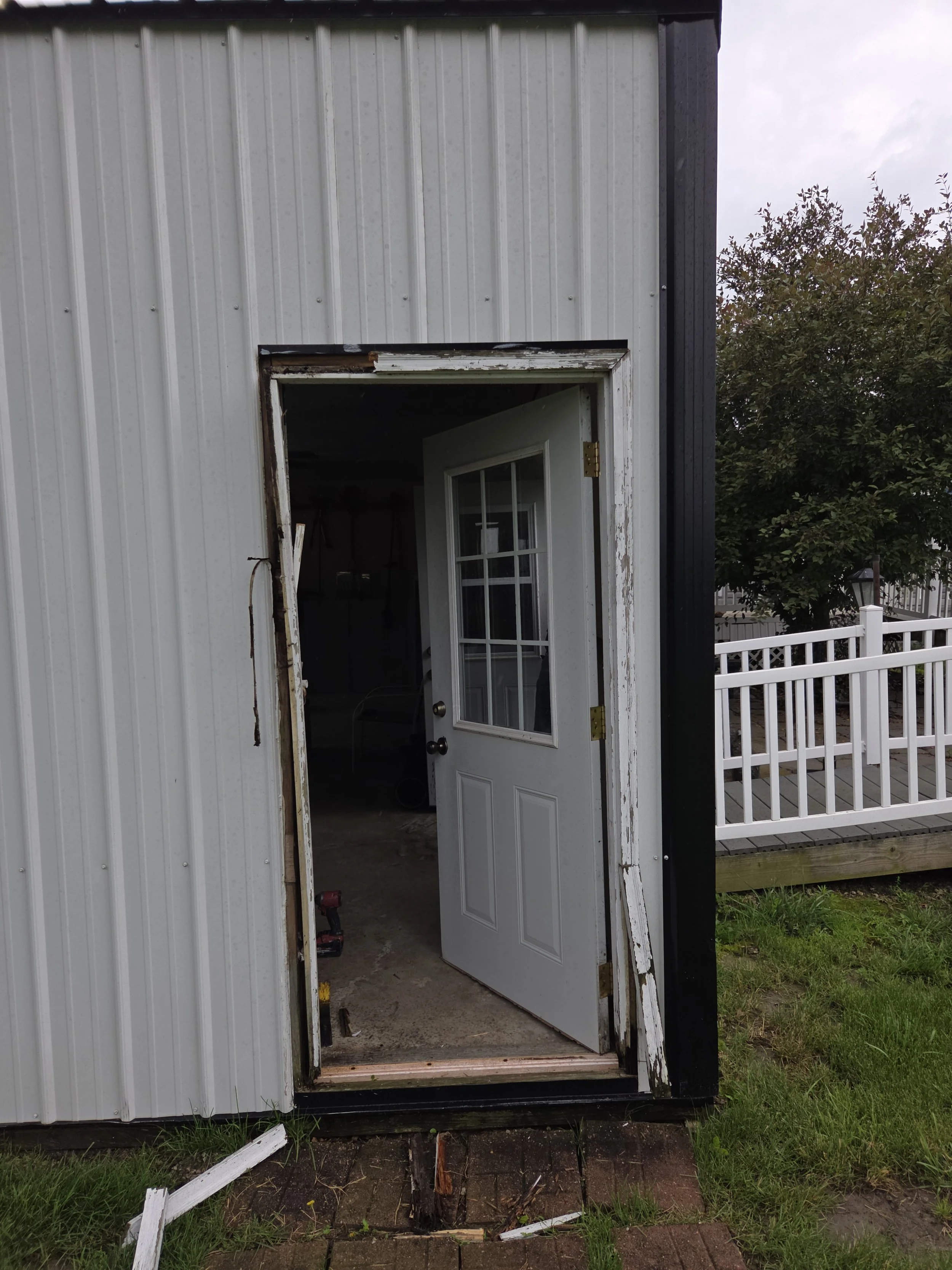 Exterior Door, Jamb, Trim  Removal / Install New