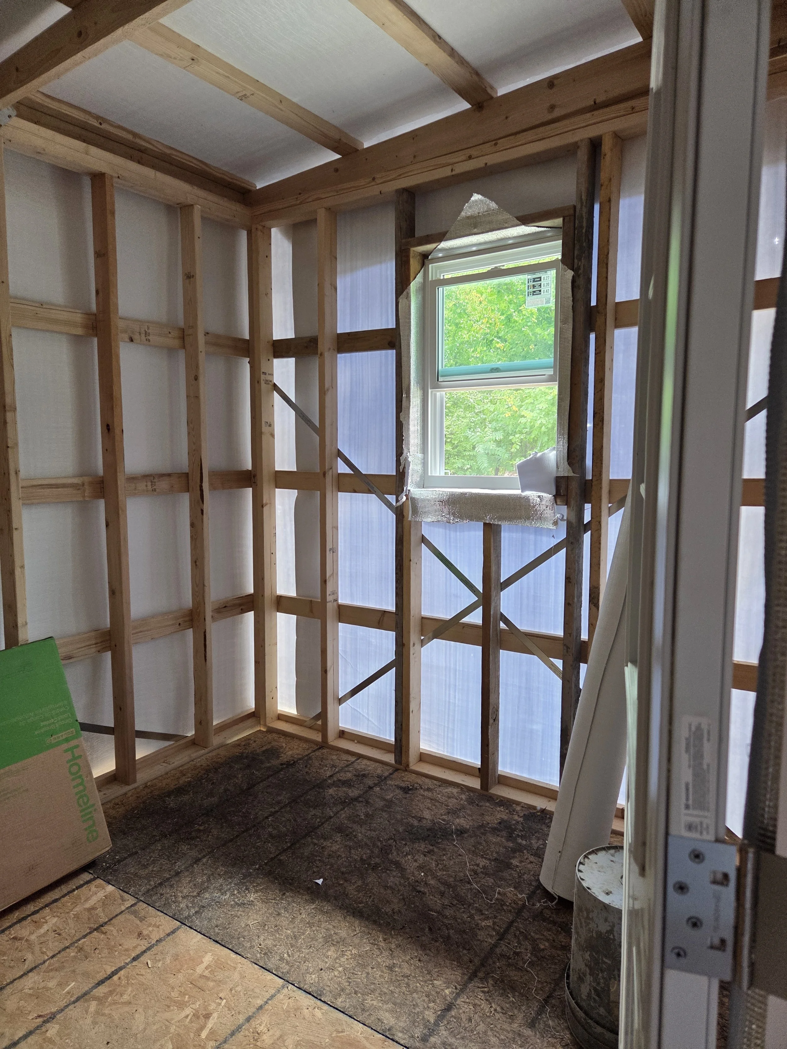 Custom Tiny Home Framing