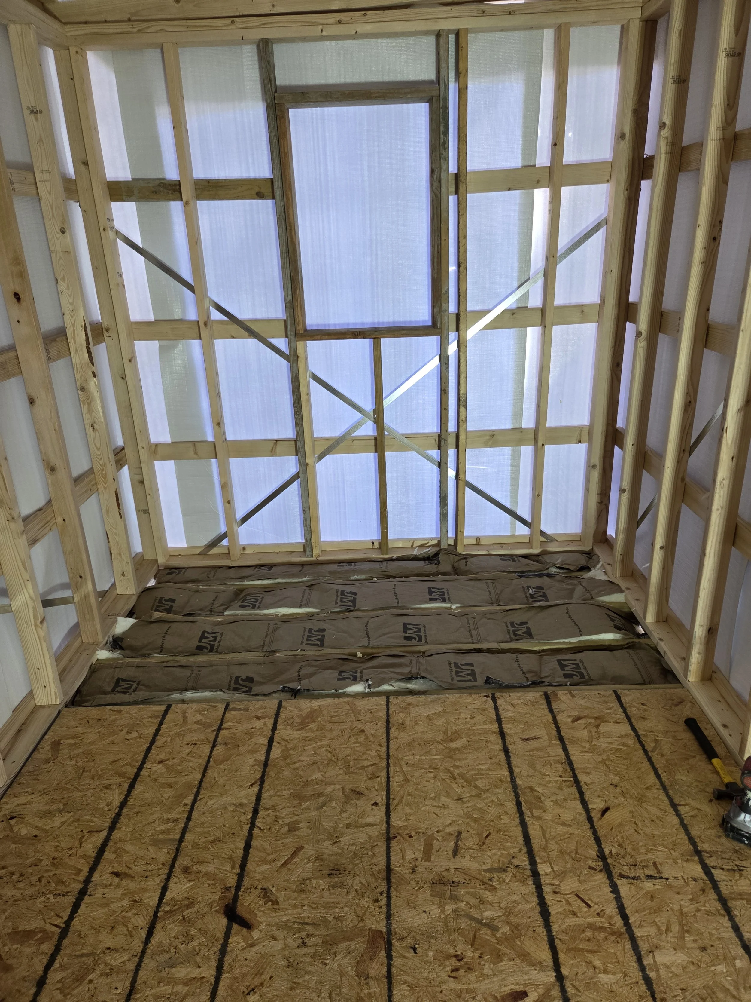 Custom Mobile Tiny Home Sub Floor / Framing