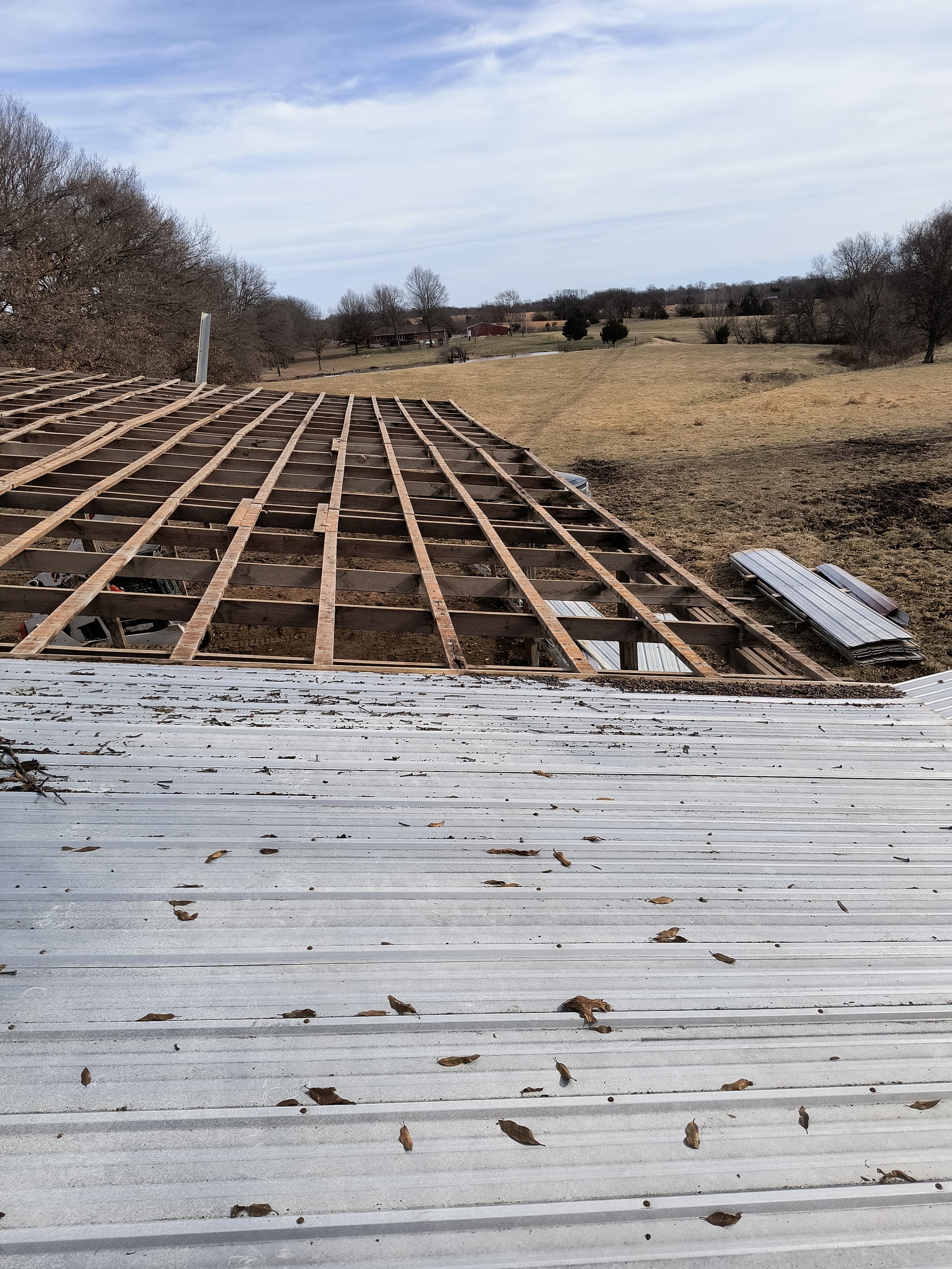 Barn Demo / Material Salvage