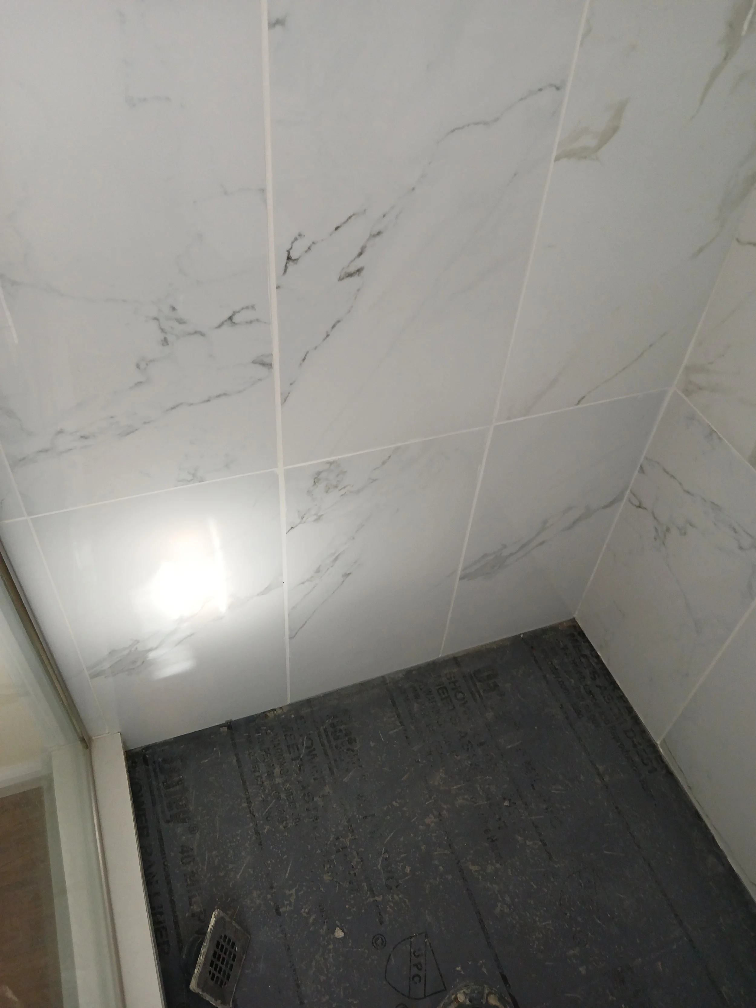 Shower Base Leak - Re-done and Leak Free