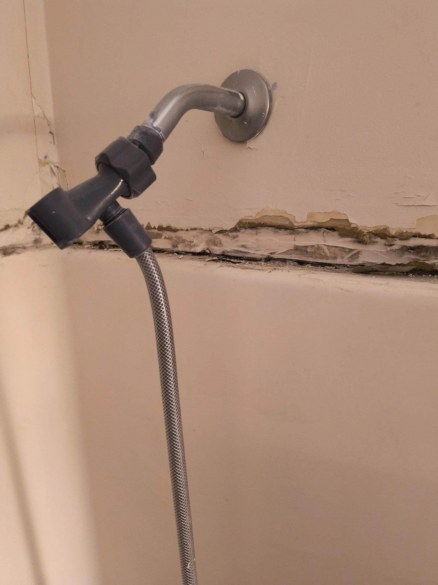 Shower Moisture Damage to be remediated