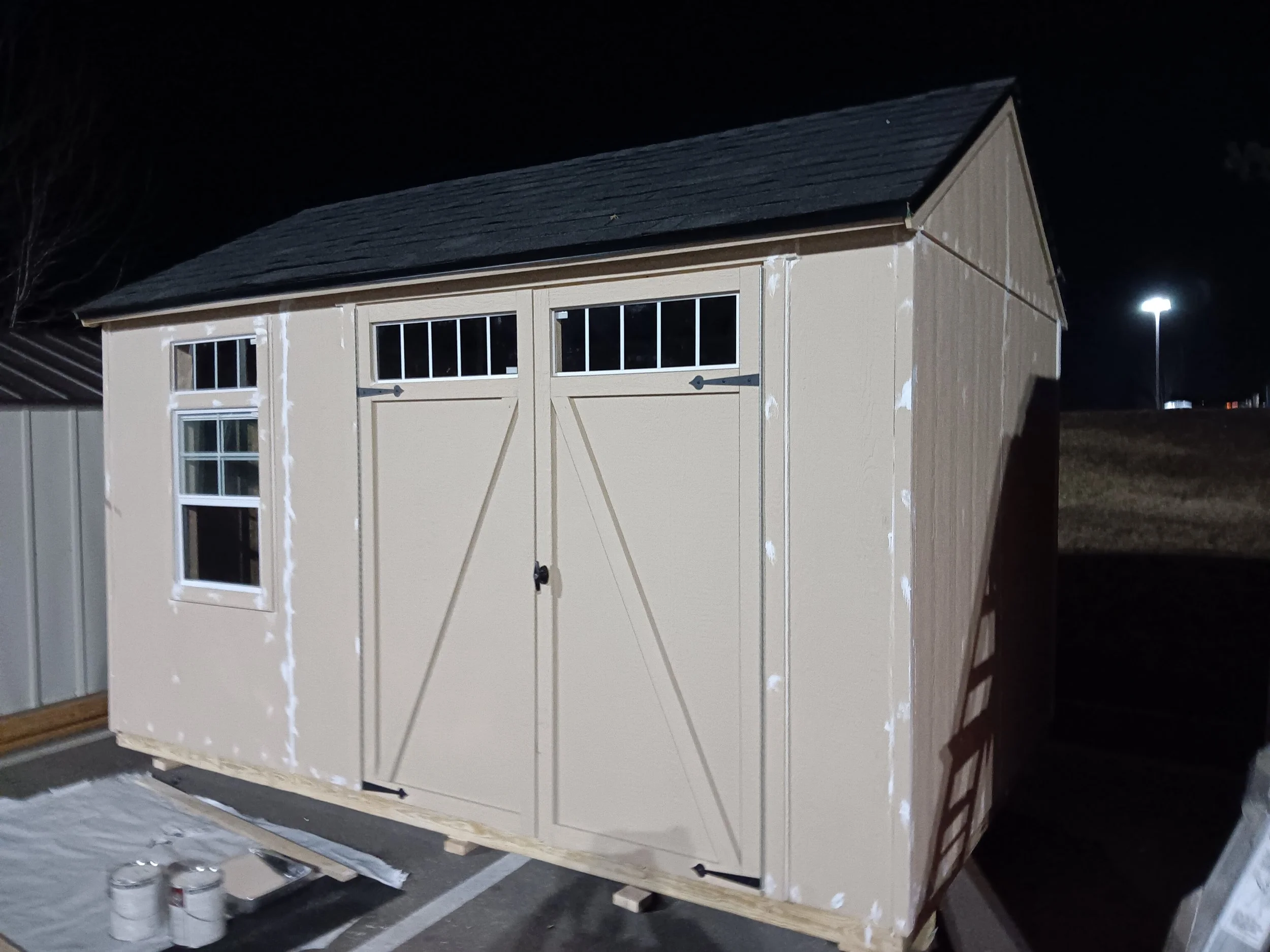 Shed Kit Install