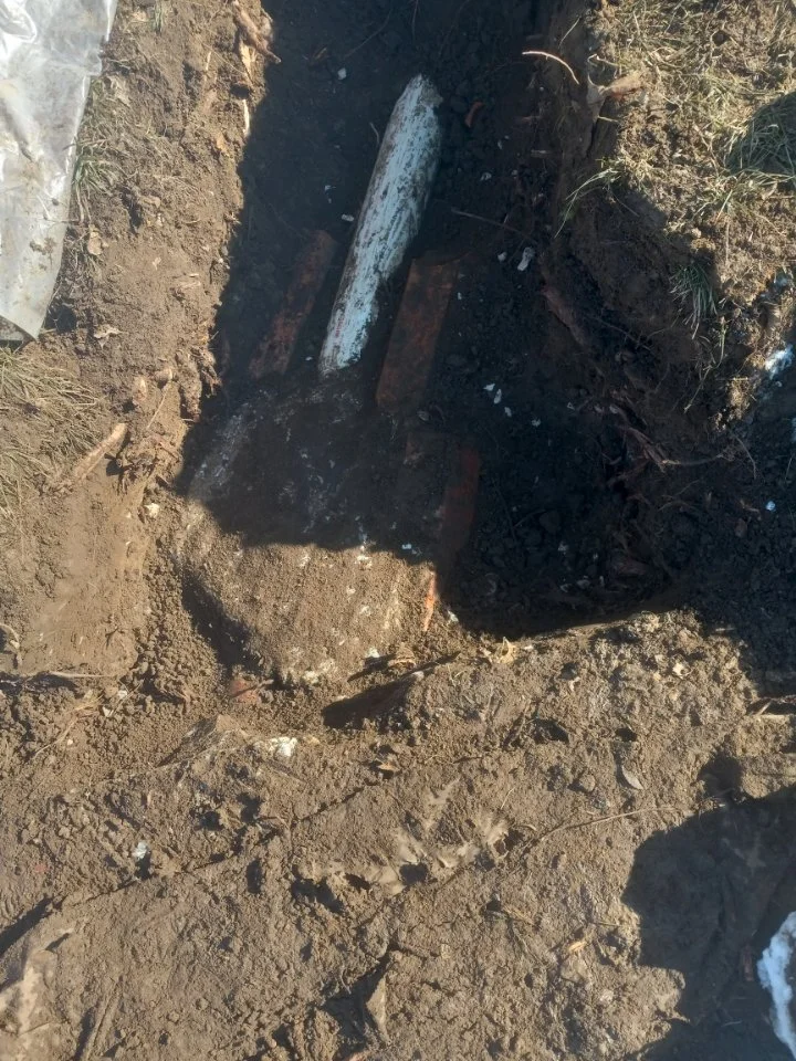 Old Septic Tank Tie in -Repair