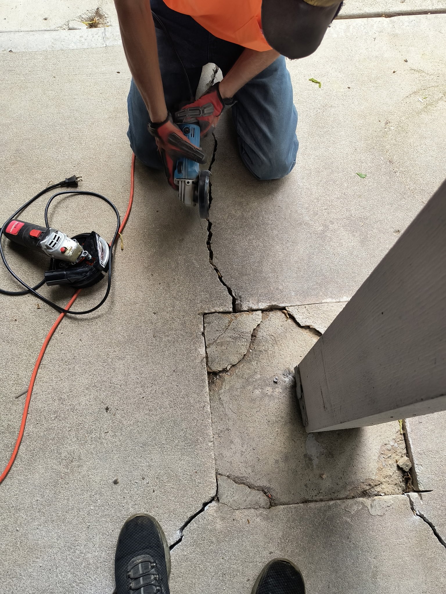 Concrete Prep for Structural Epoxy