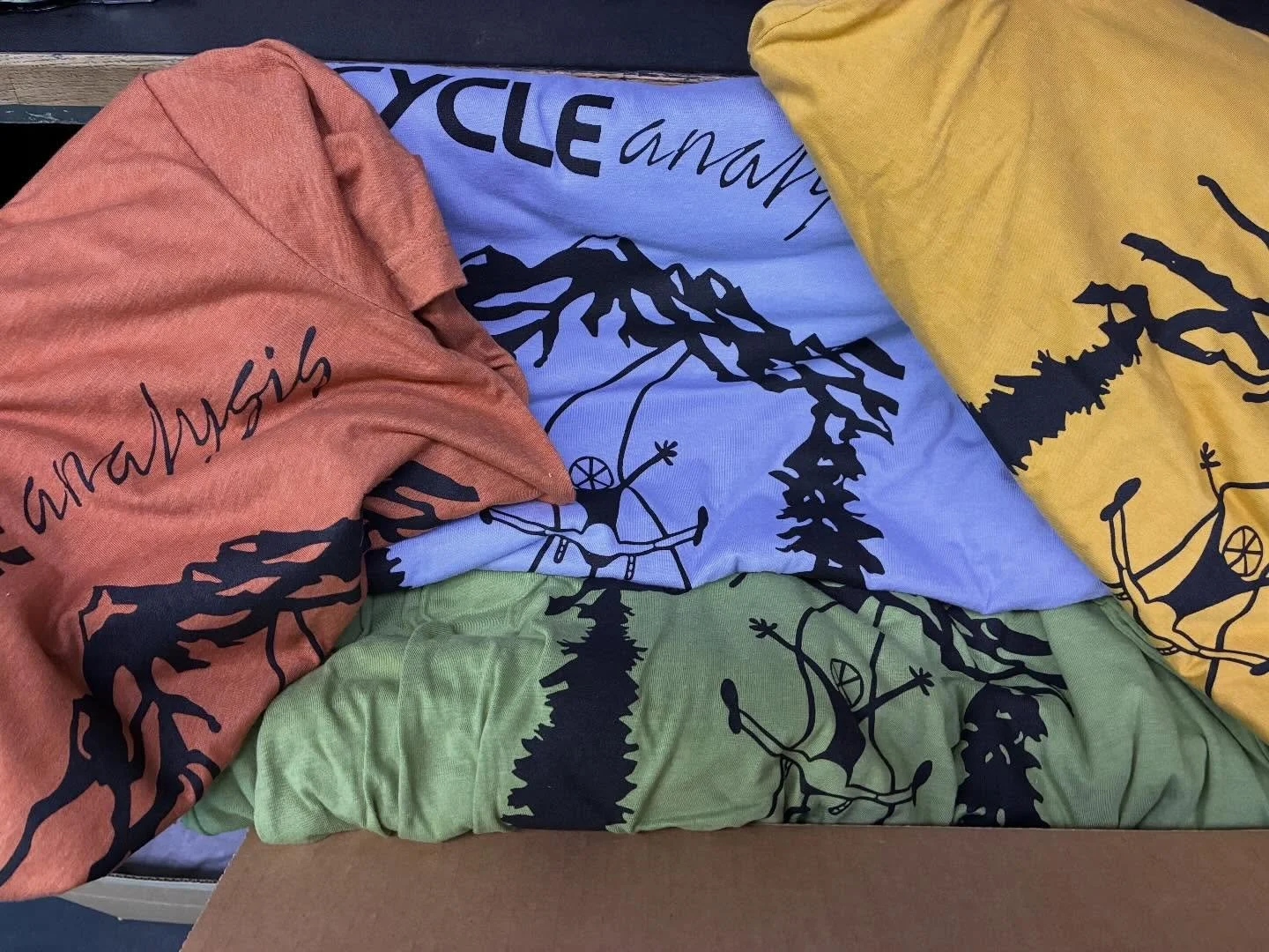 New Tee shirts in stock!  Great shocking stuffer!