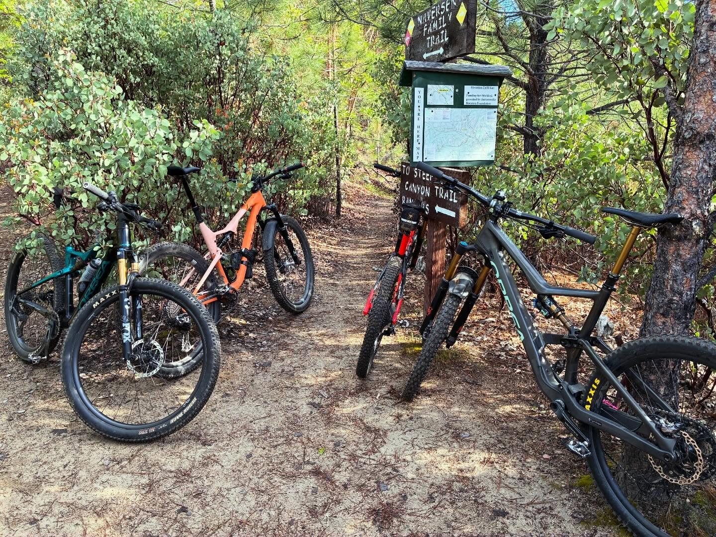 Views on the morning commute. Nice to get a ride in before the deluge. Much needed rain. #viewsonthemorningcommute #orbeaoiz #orbeaoccam #visitjacksonvilleoregon #weareorbea