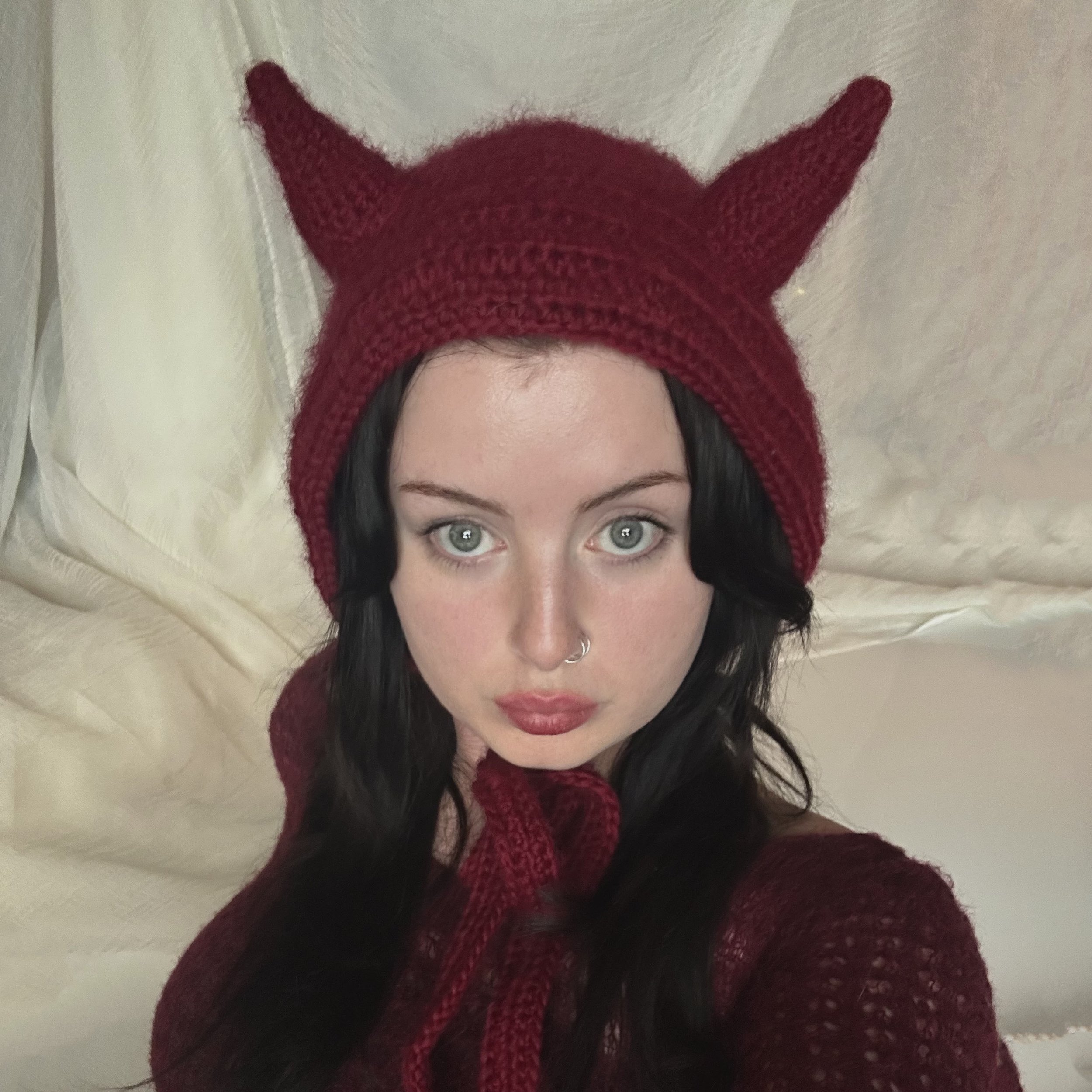 Handmade Devil Bonnet