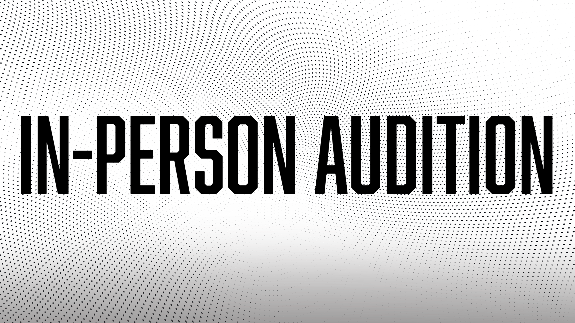 Eva Percussion 2027 In-Person Audition Registration
