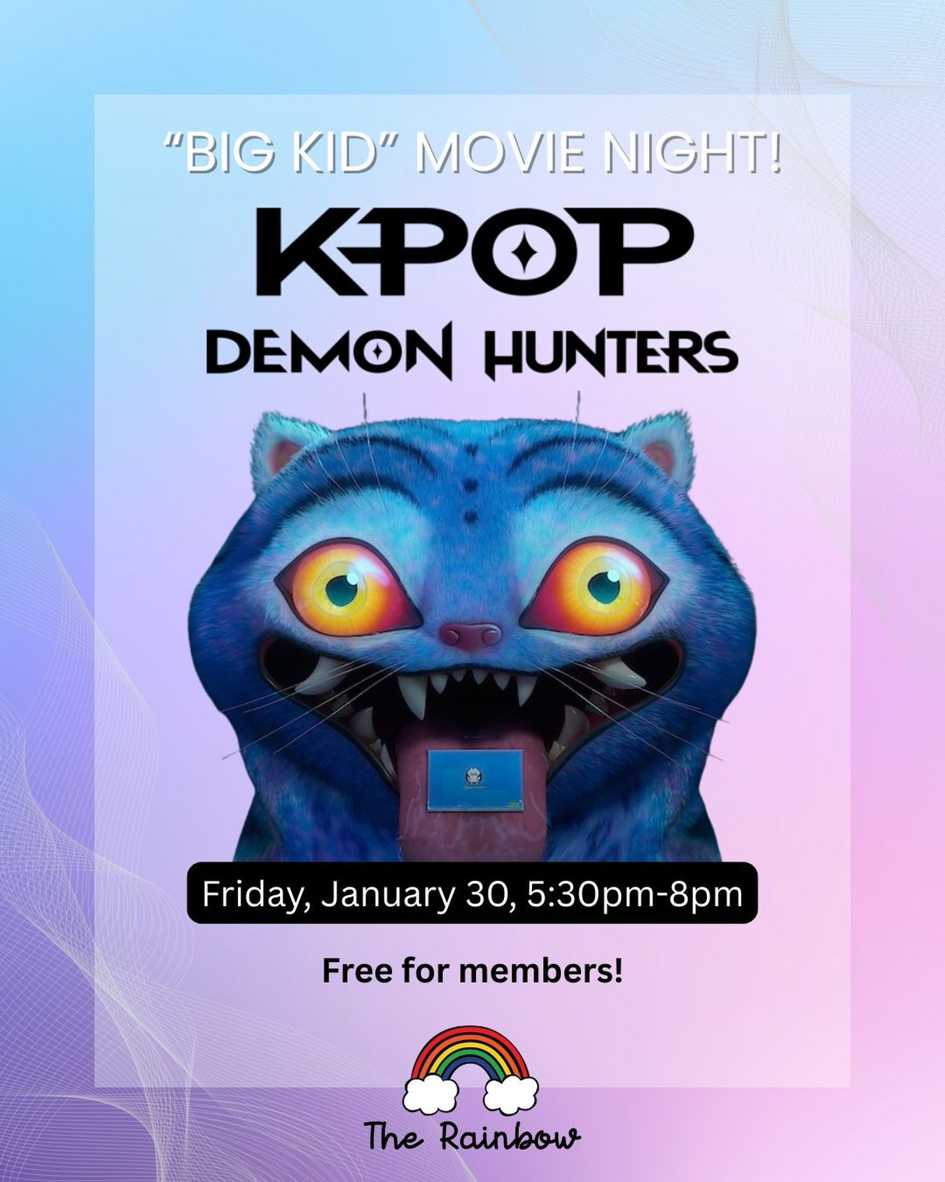 Tonight: Big Kid Movie Night (Drop-Off Optional)

Friday, January 30 | 5:30&ndash;8:00 PM

A special evening just for our big kids&hellip; and a well-earned break for parents!

✨ Free for Members
🍕 Pizza dinner included
🎨 Open Play + Fun
🎥 Movie o