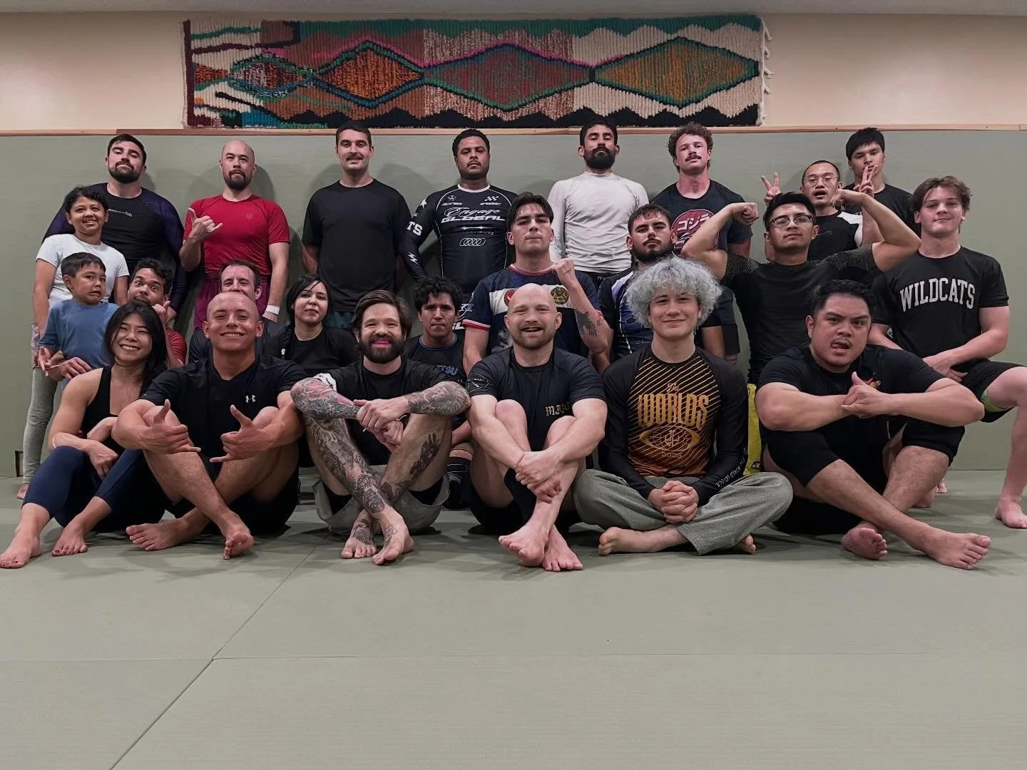 NOGI Jiu-Jitsu - Tues/Thurs 7pm Mixed Levels, working K Guard; entries, submissions, back-takes, and troubleshooting.

We have a total of 15 adult classes a week and offer a free 2-day trial to anyone that wants to become formidable. Gi and nogi jiu-