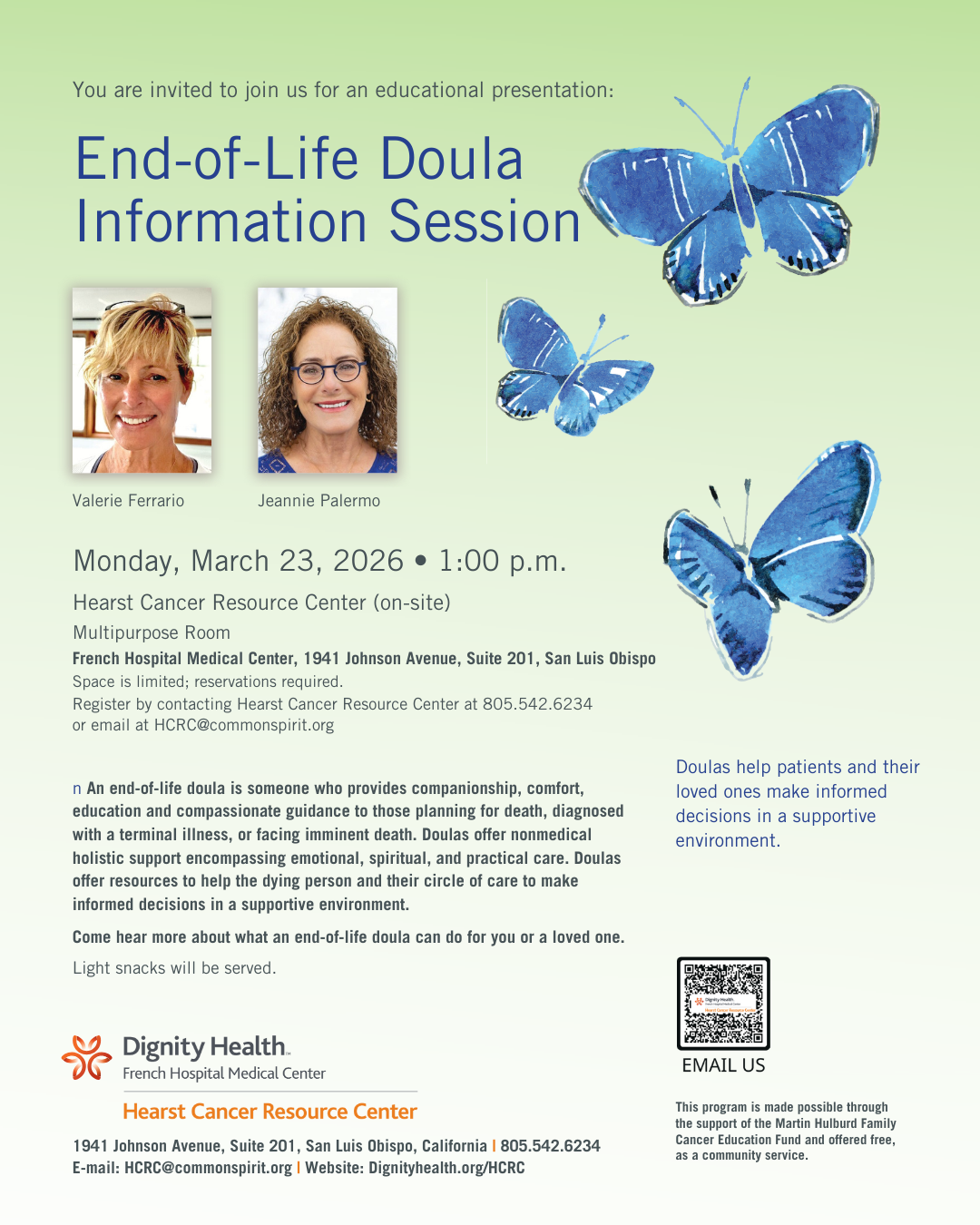 End of Life Doula Information Session