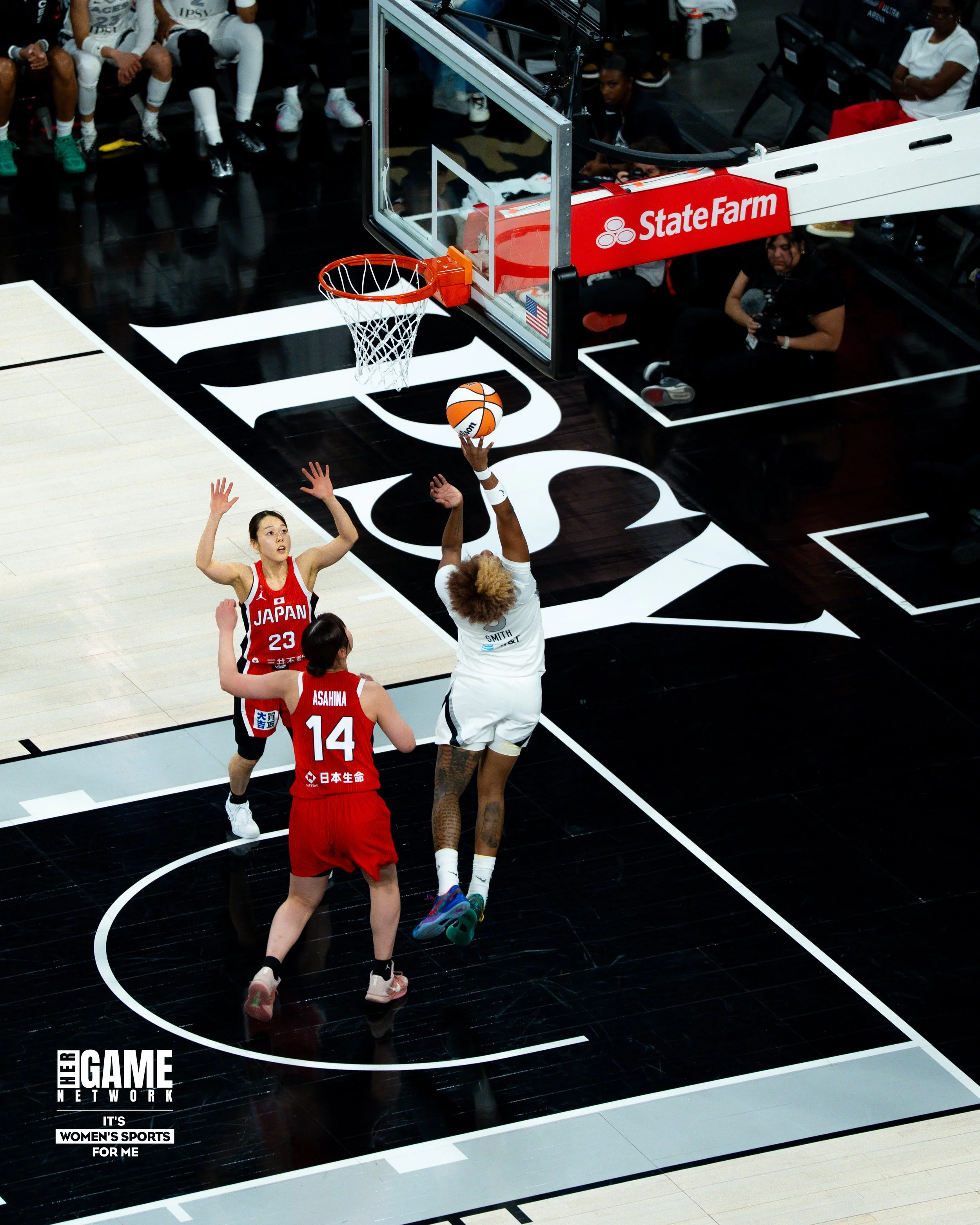 The Aces Are Back Home : Preseason vs. Japan