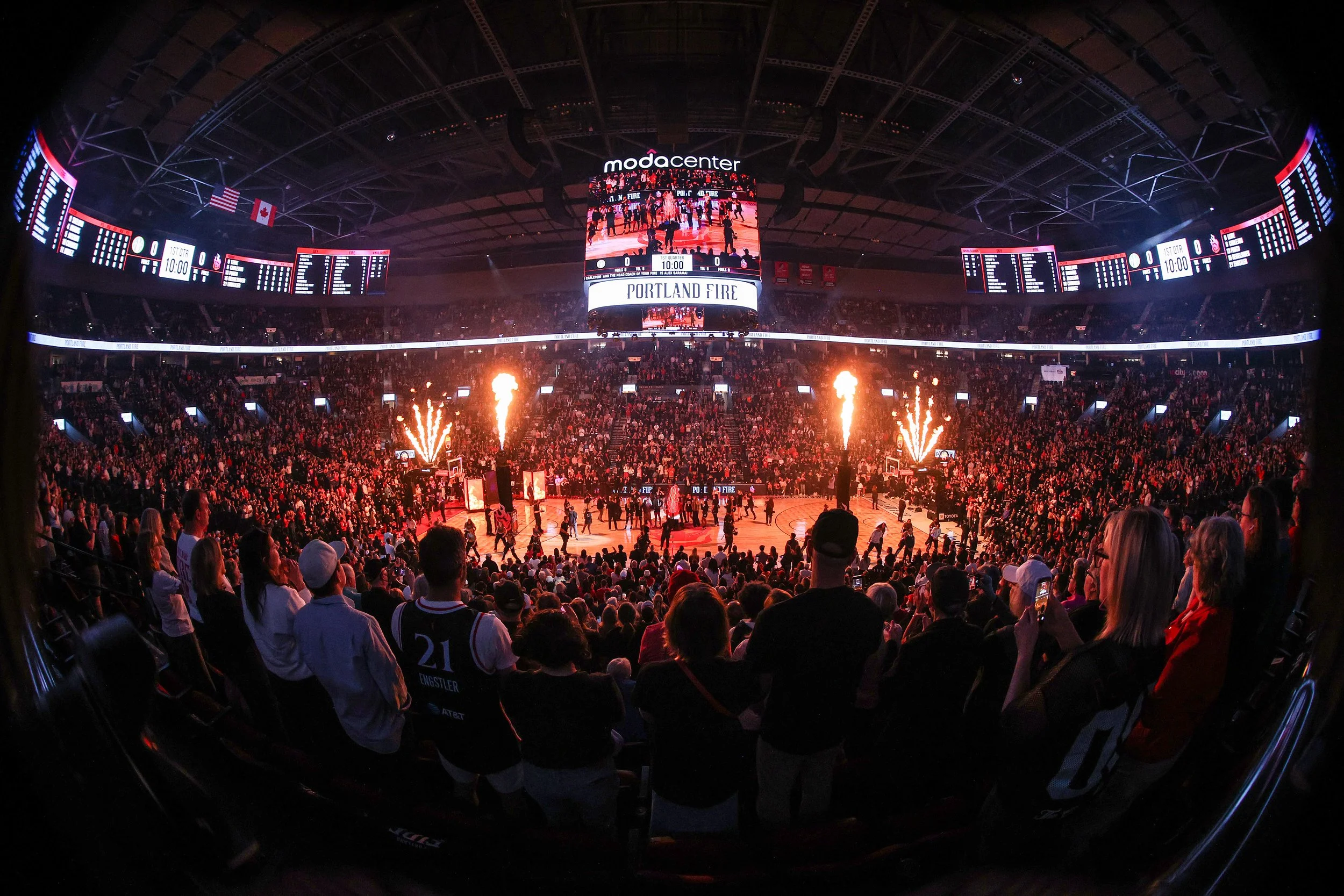 Historic Night in the Rose City: Portland Fire Ignite WNBA Return
