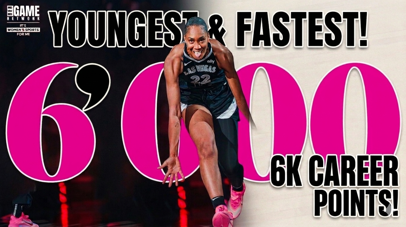 A'ja Wilson Just Became the 19th Player in WNBA History to Score 6,000 Points. On Pride Night. In The House 101-91