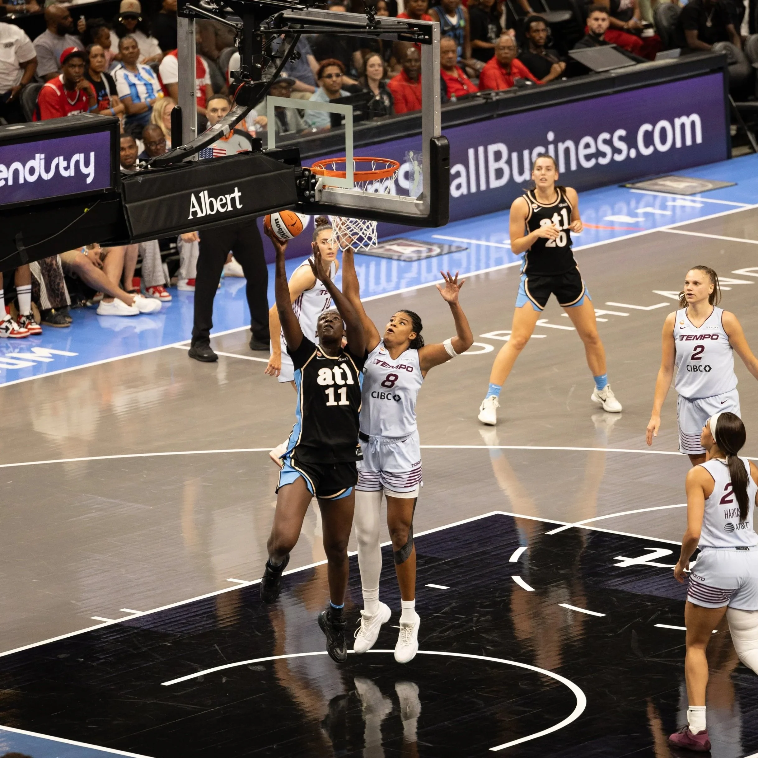 Madina Okot Set a Career High and the Dream Held On Against Toronto. 94-87