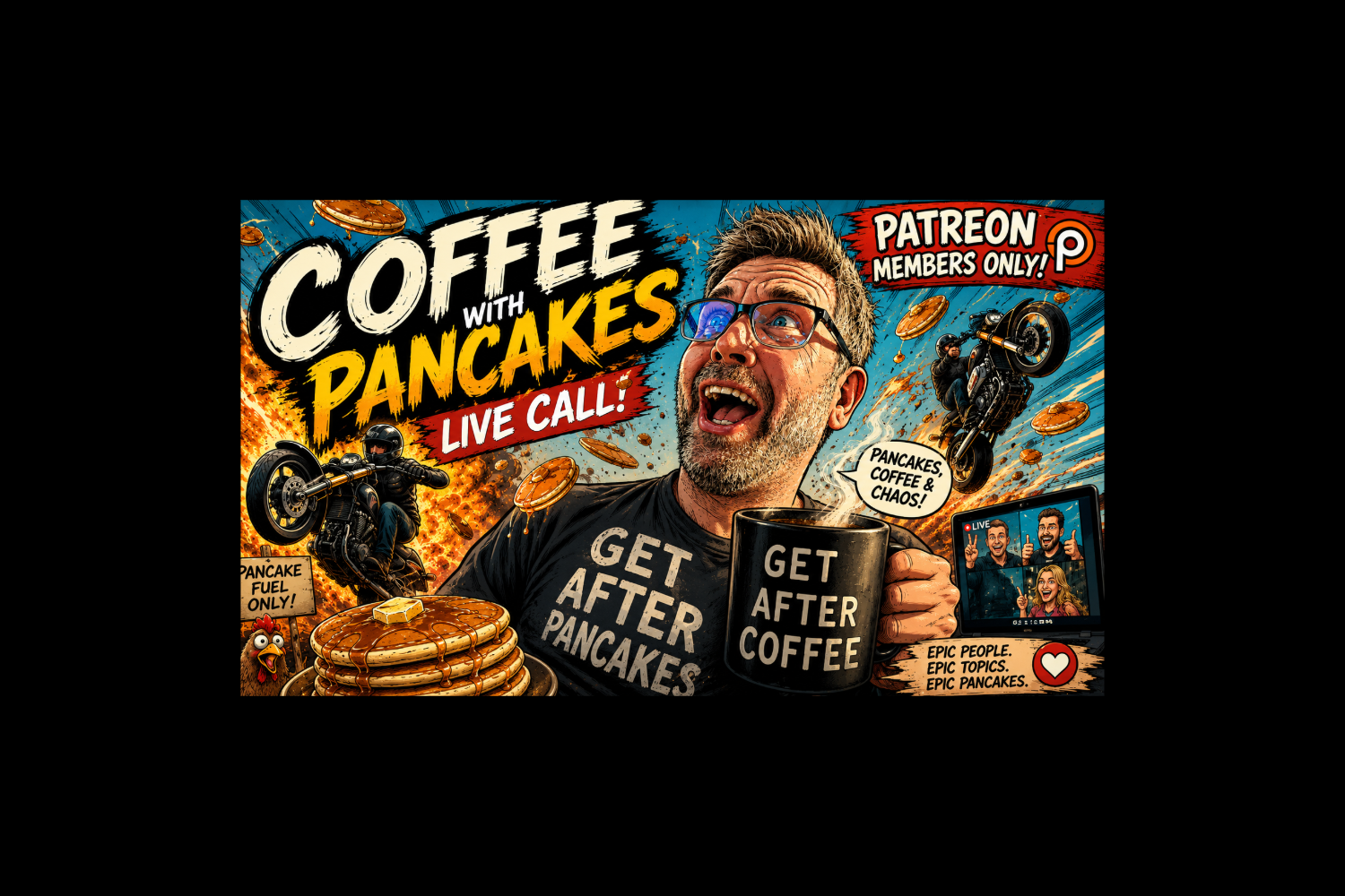 Coffee with Pancake: Q&A