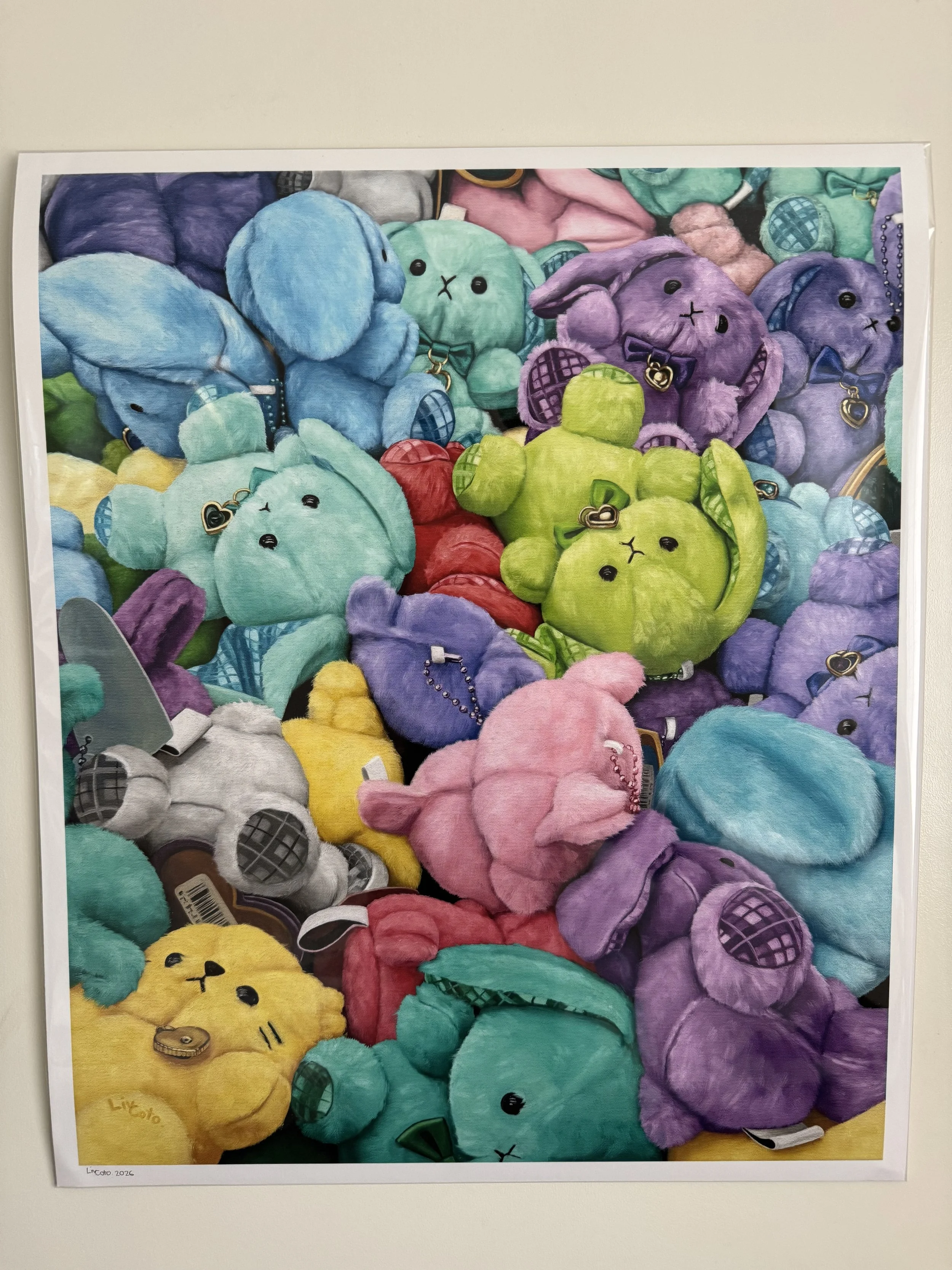 Plush Pile Fine Art Print