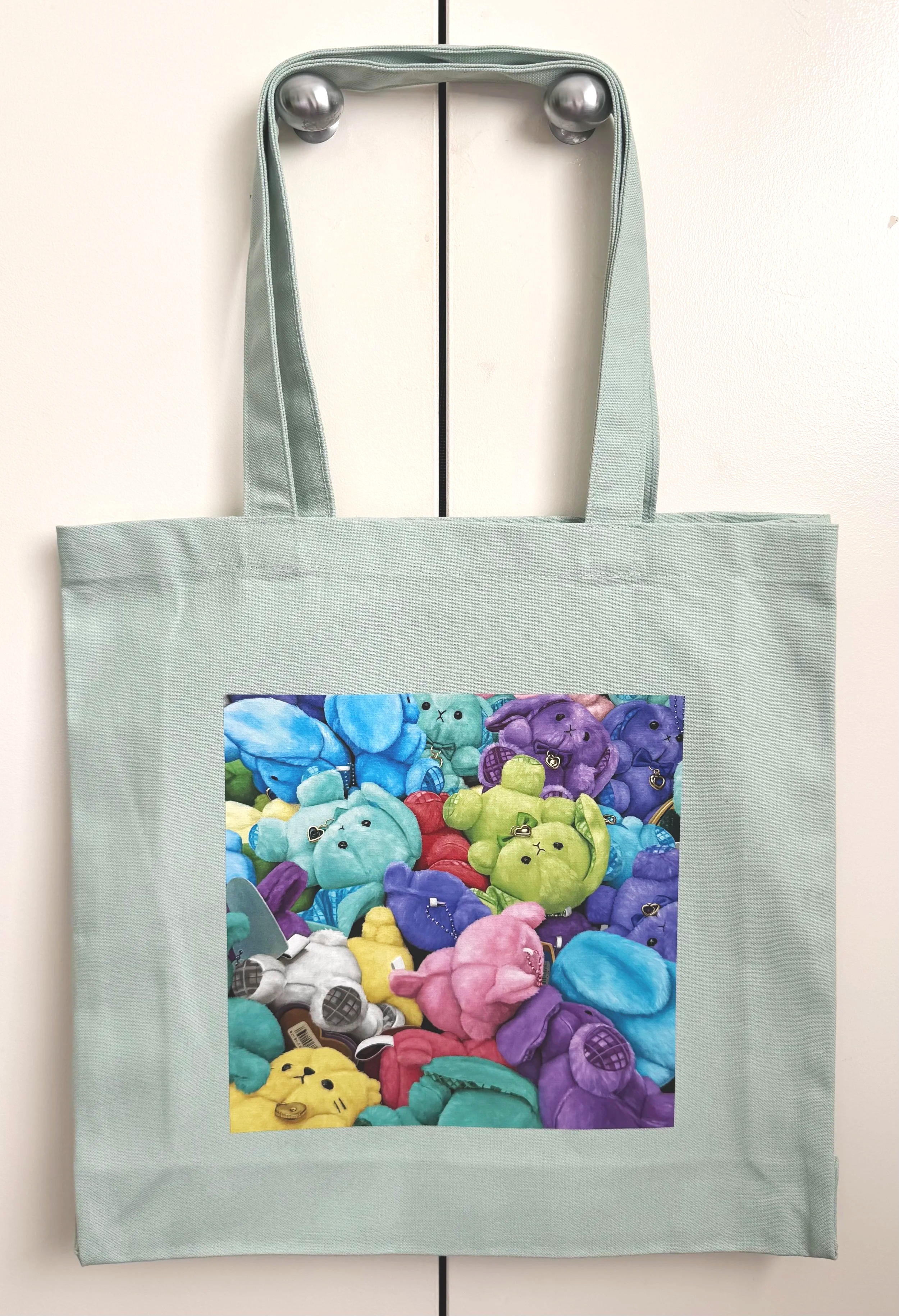 Plush Pile Tote Mint