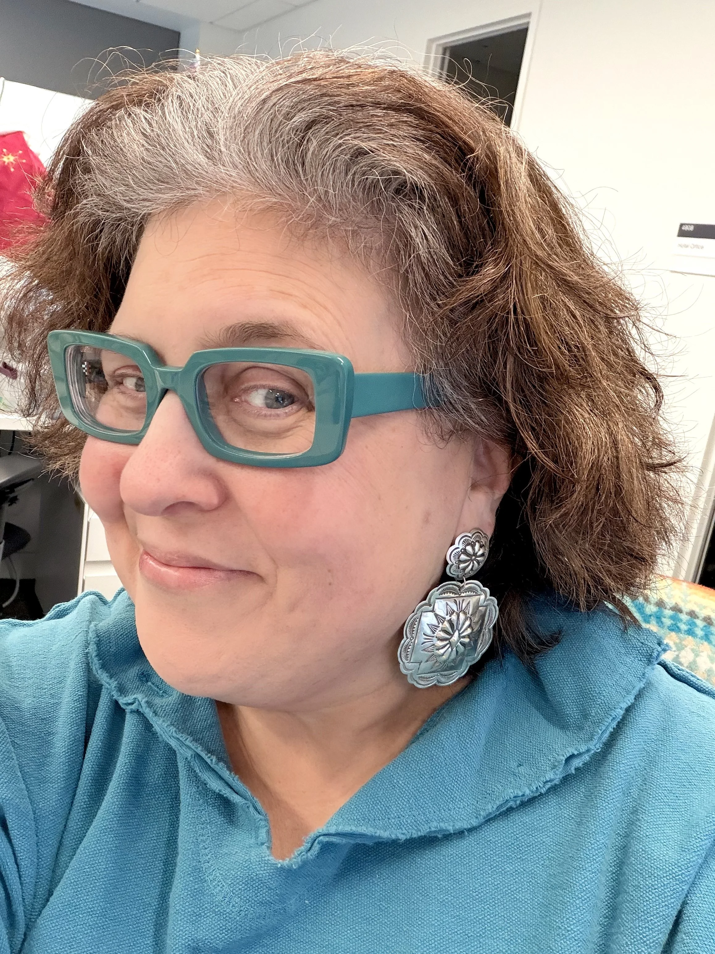 Wearing Genevieve Blackgoat