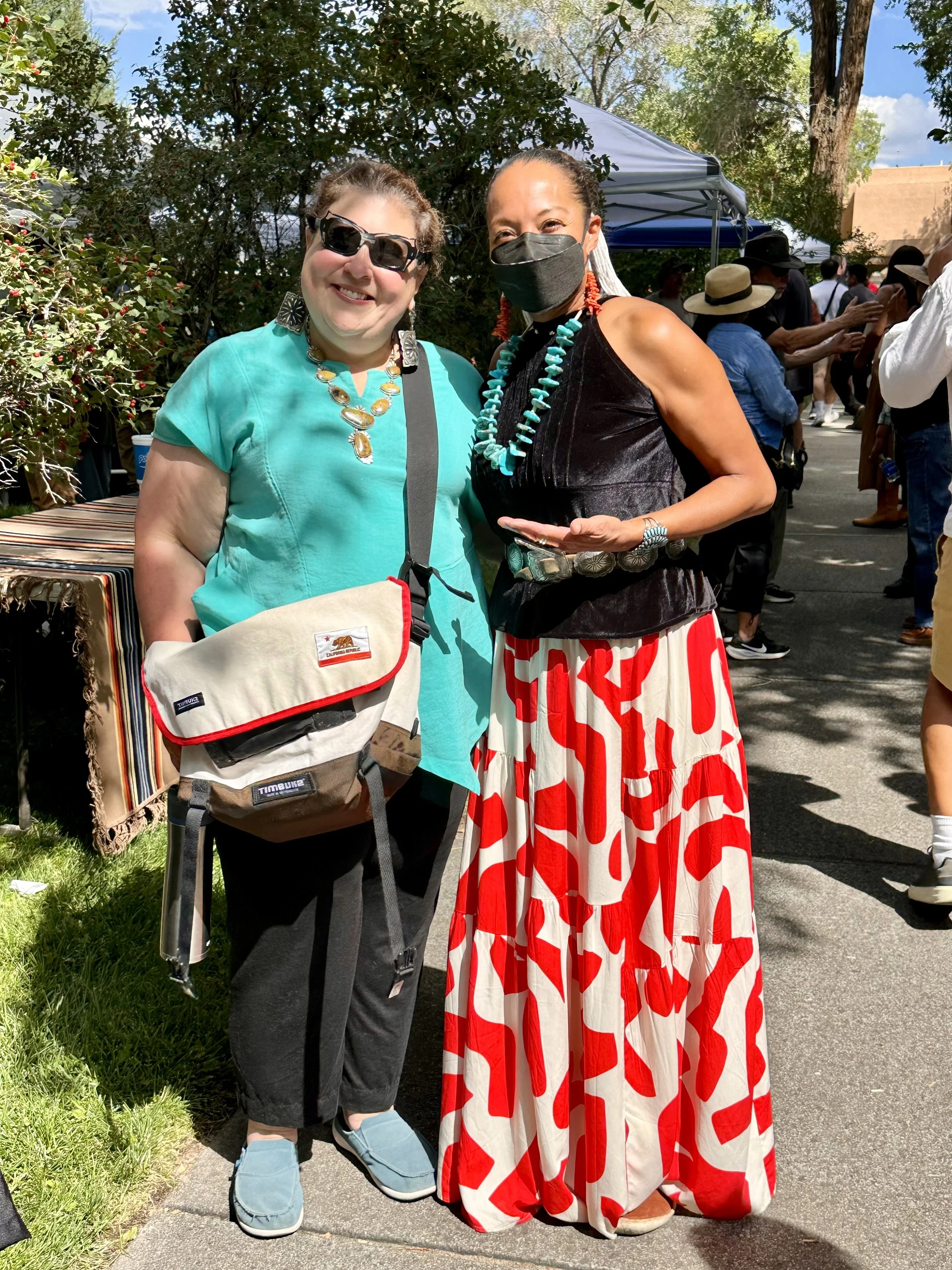 One of my idols, musician Radmilla Cody