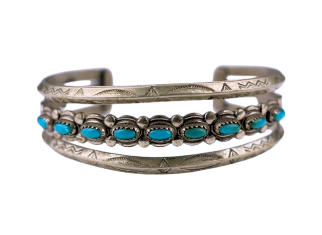 Bell Trading Post Nickel Silver Cuff