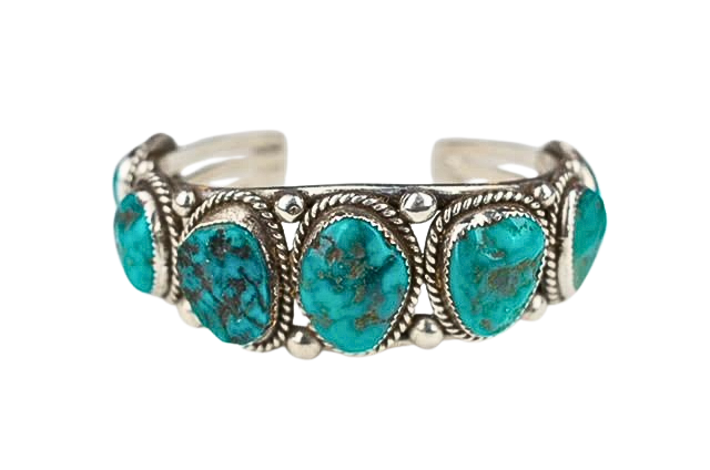Classic 7-Stone Navajo Cuff
