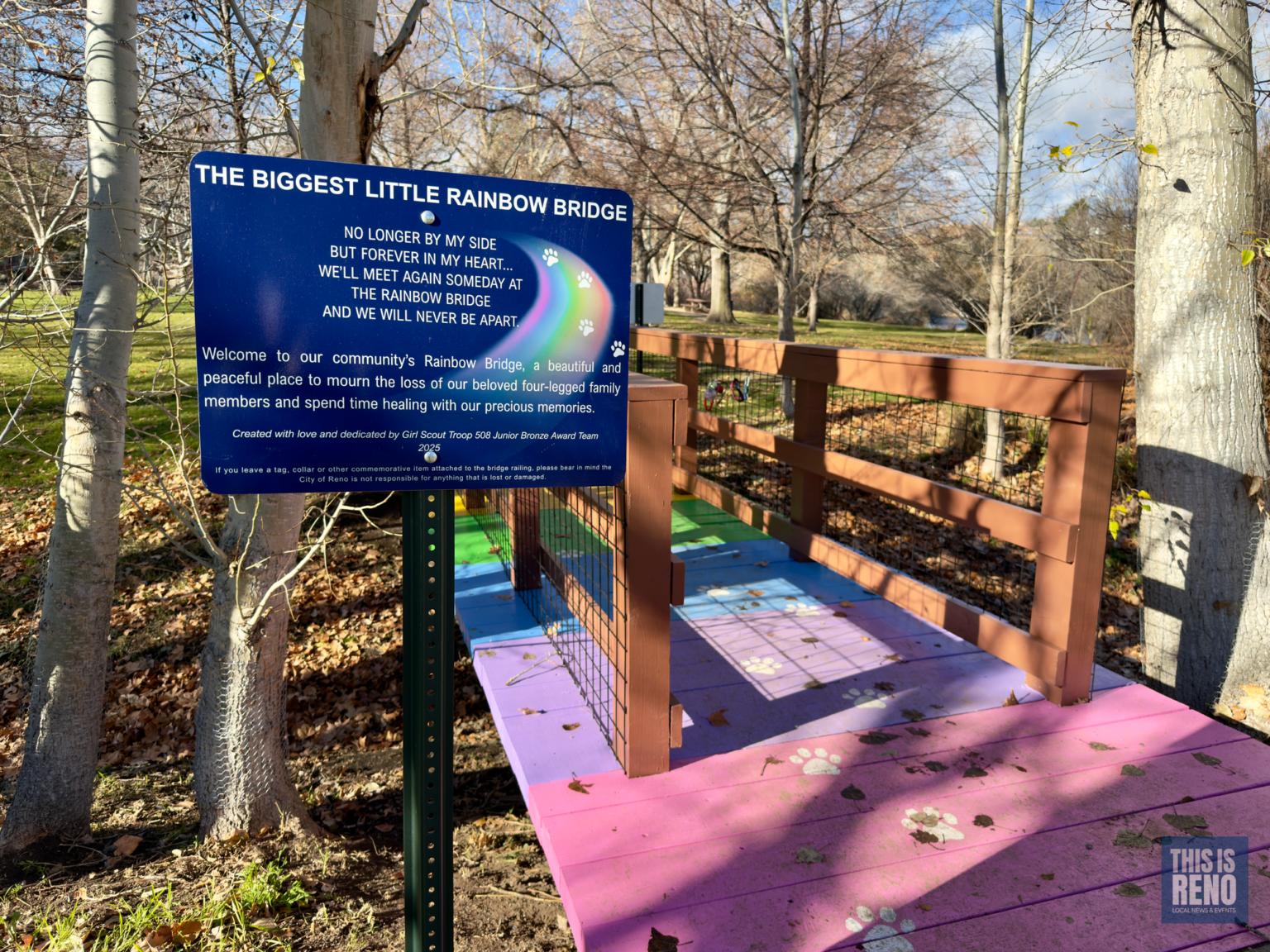 Vandalism at Our Center and Rainbow Bridge raises alarms over anti-LGBTQ+ bigotry in Reno